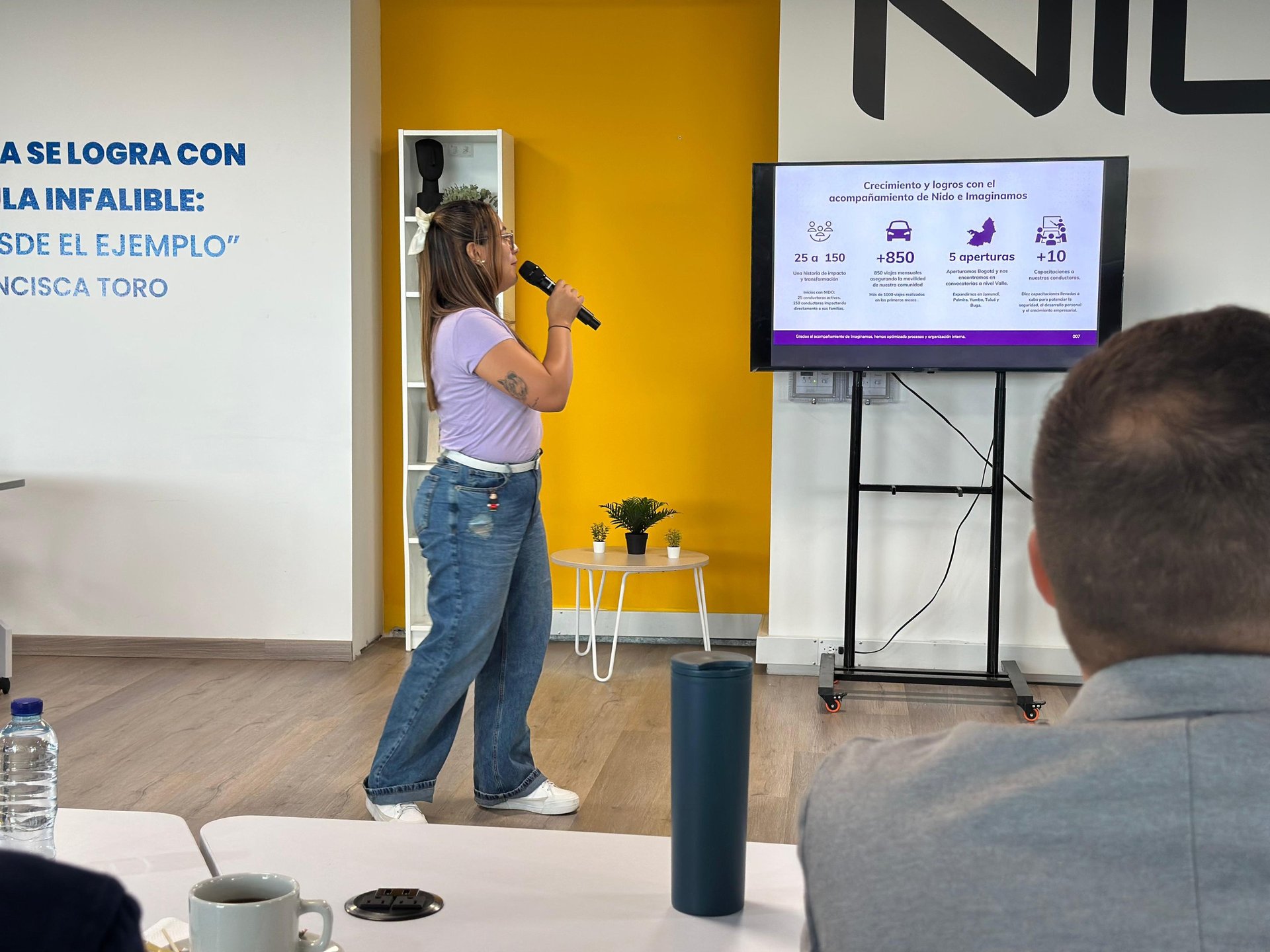 multicolored striped flaglet