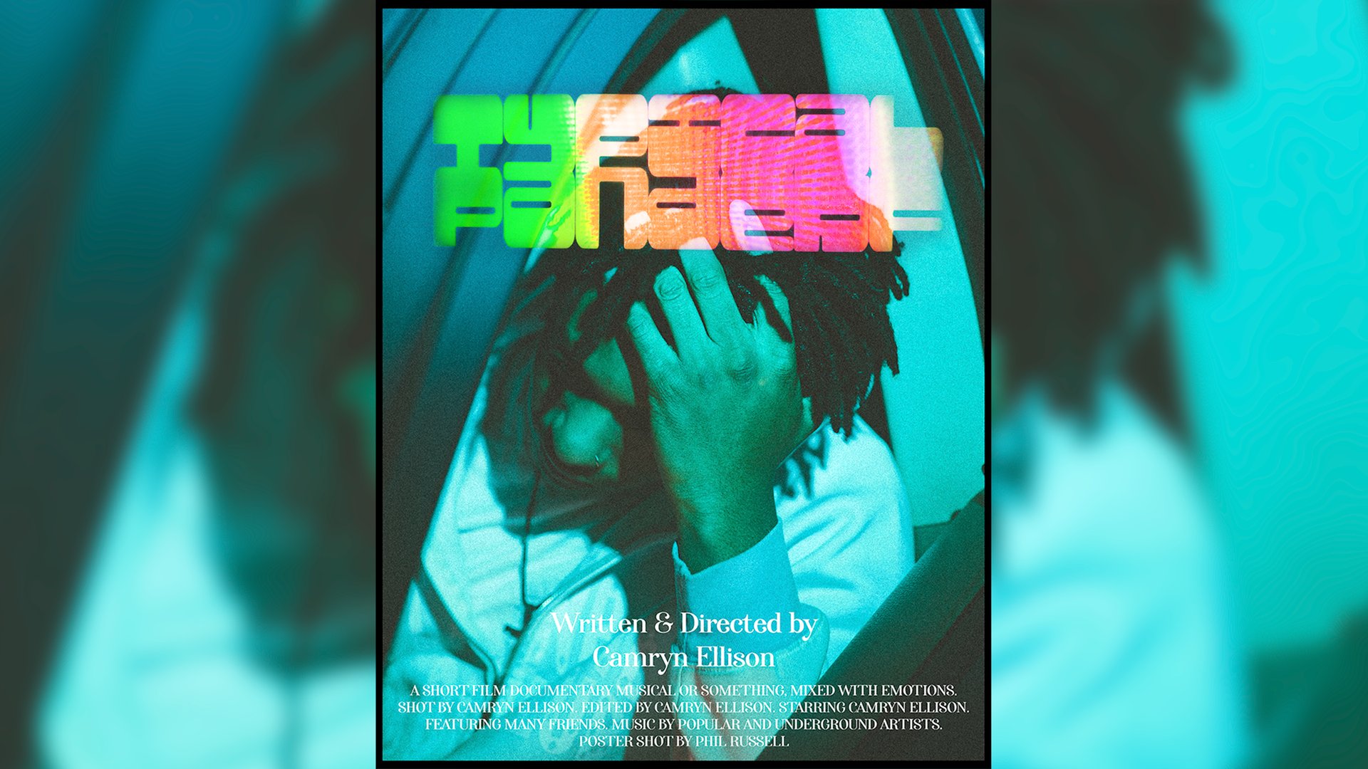 black blue and yellow textile