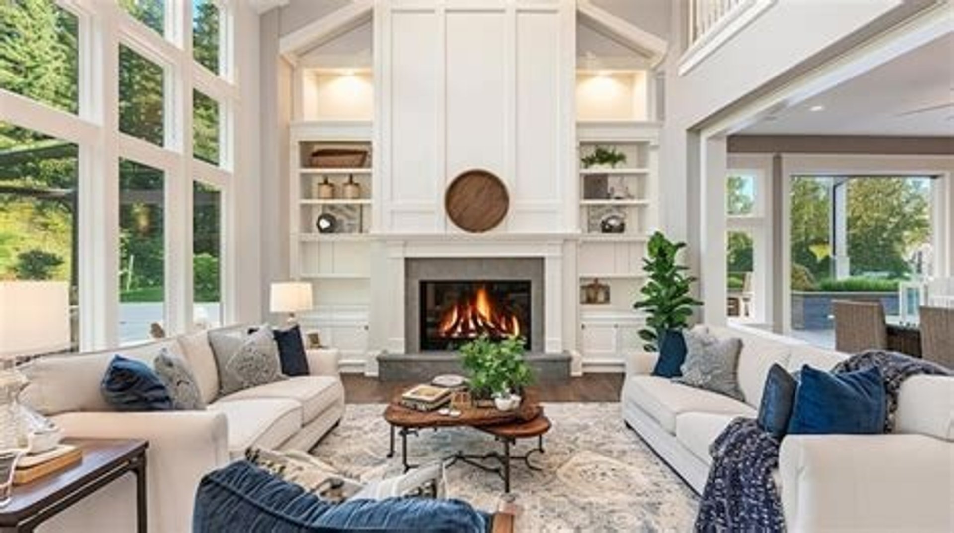 black blue and yellow textile