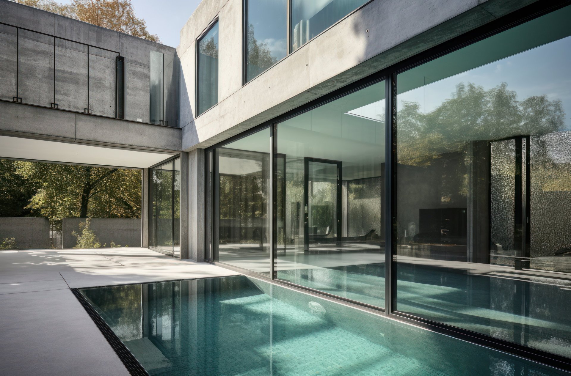gray concrete structure