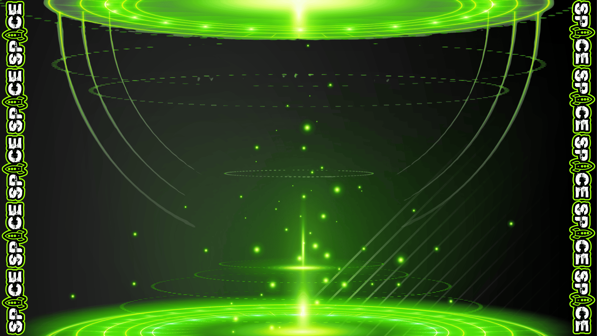 background site space abdução