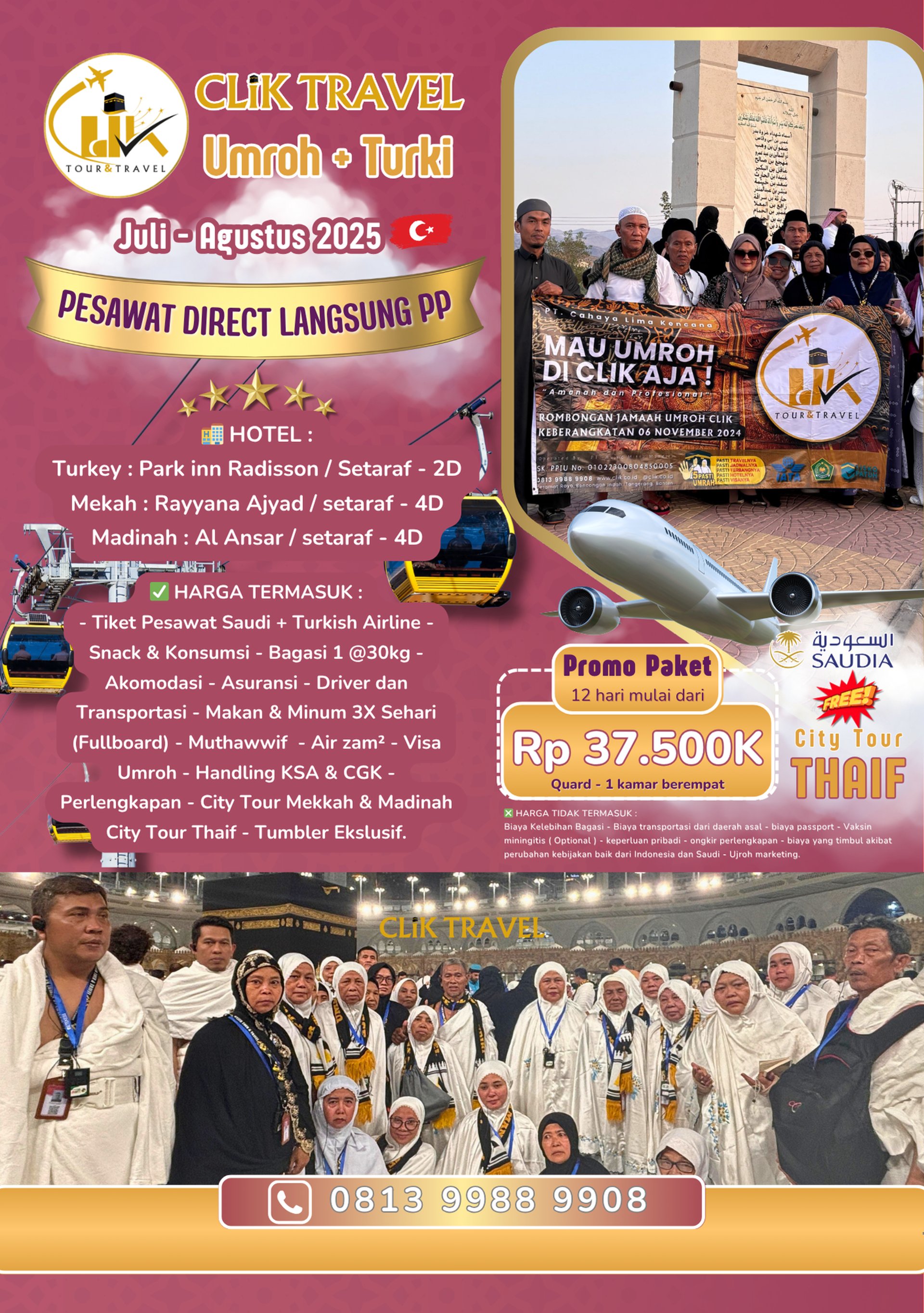 Promo Paket Umroh Murah Plus Turki