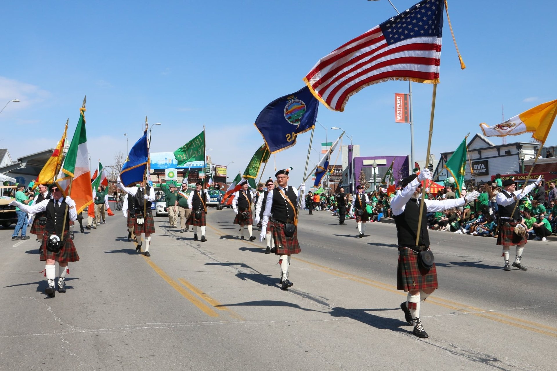 Kansas City St. Patrick's Day Parade March 17th Westport KC St