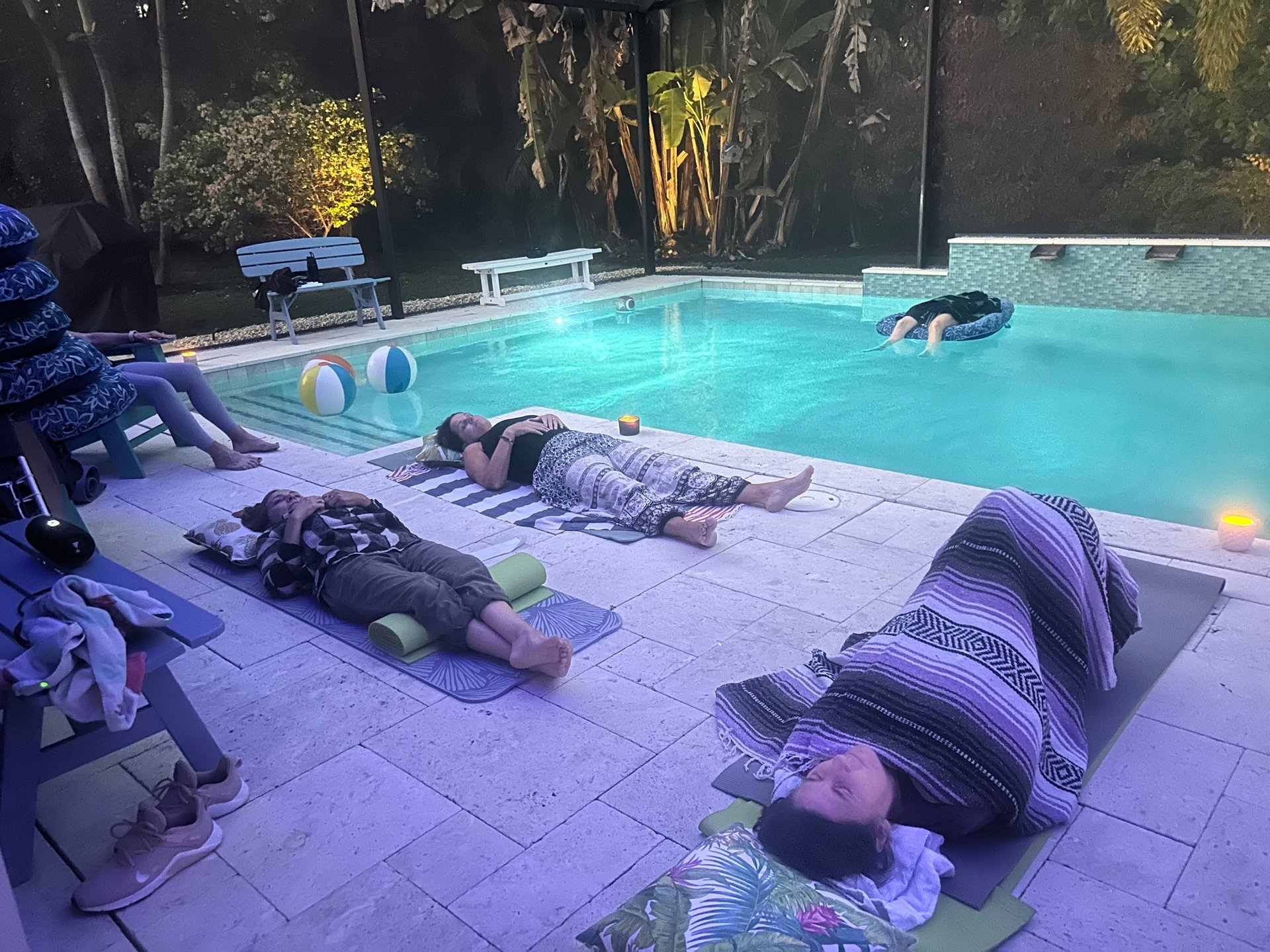 rippling crystal blue water