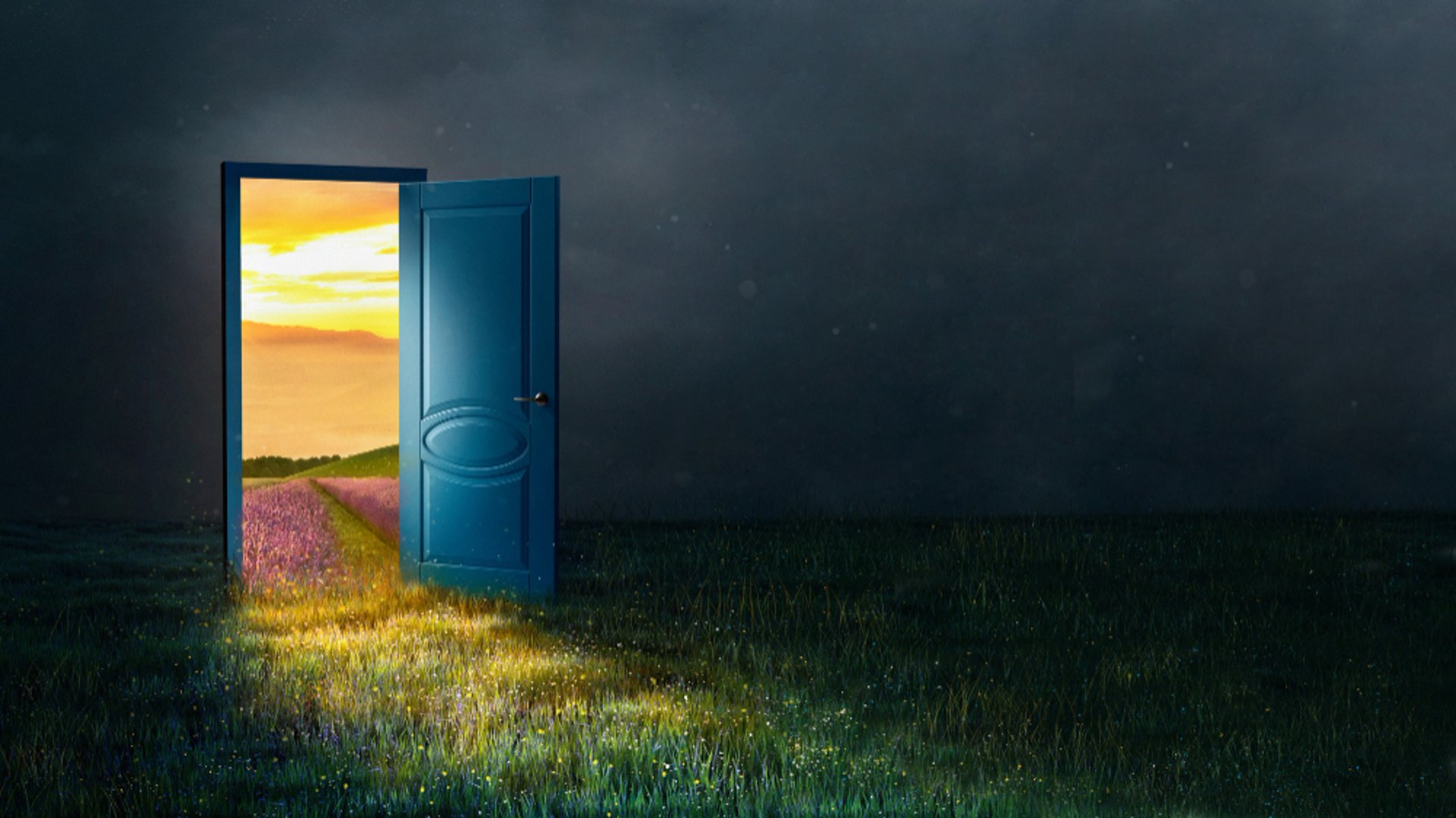 mountain range under blue sky