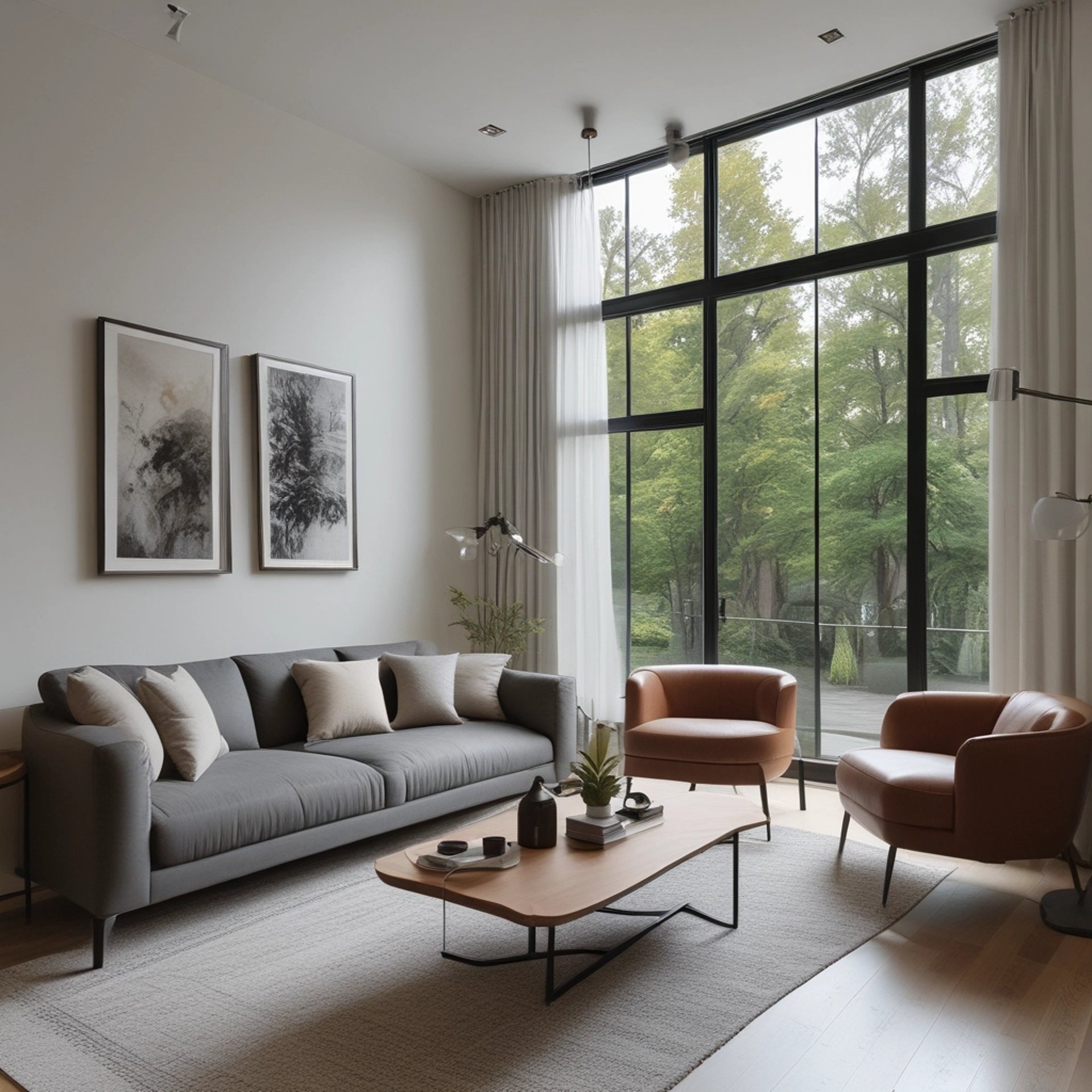 an abstract photo of a curved building with a blue sky in the background