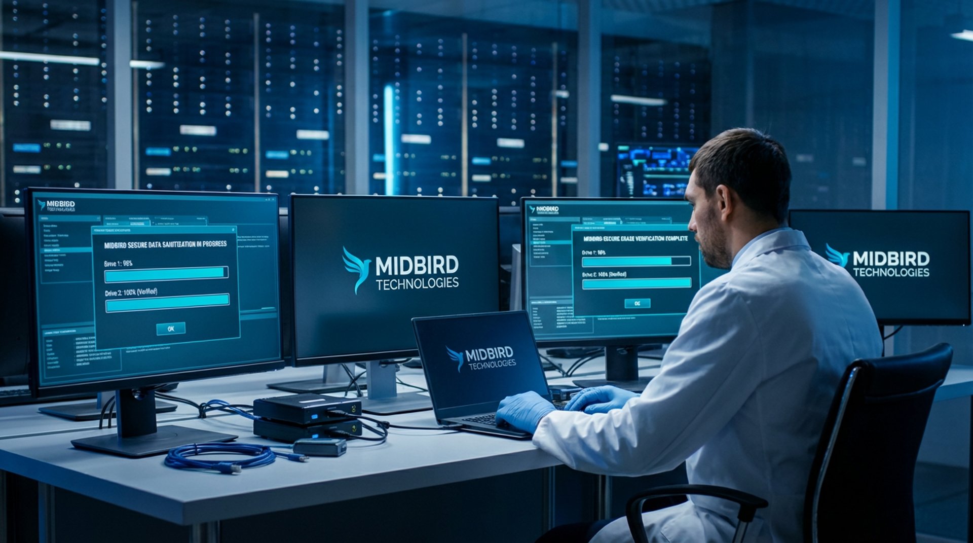 an abstract photo of a curved building with a blue sky in the background