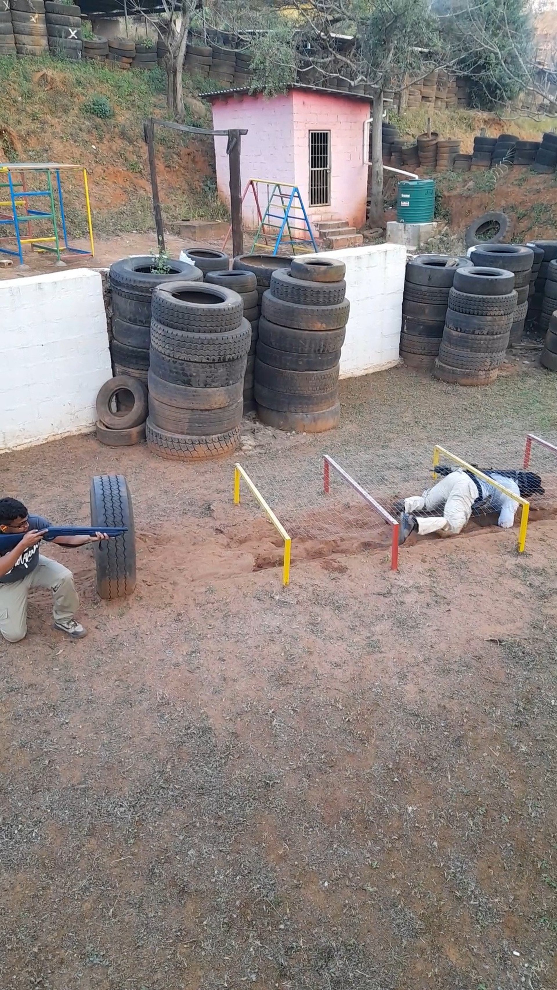 red and black abstract art