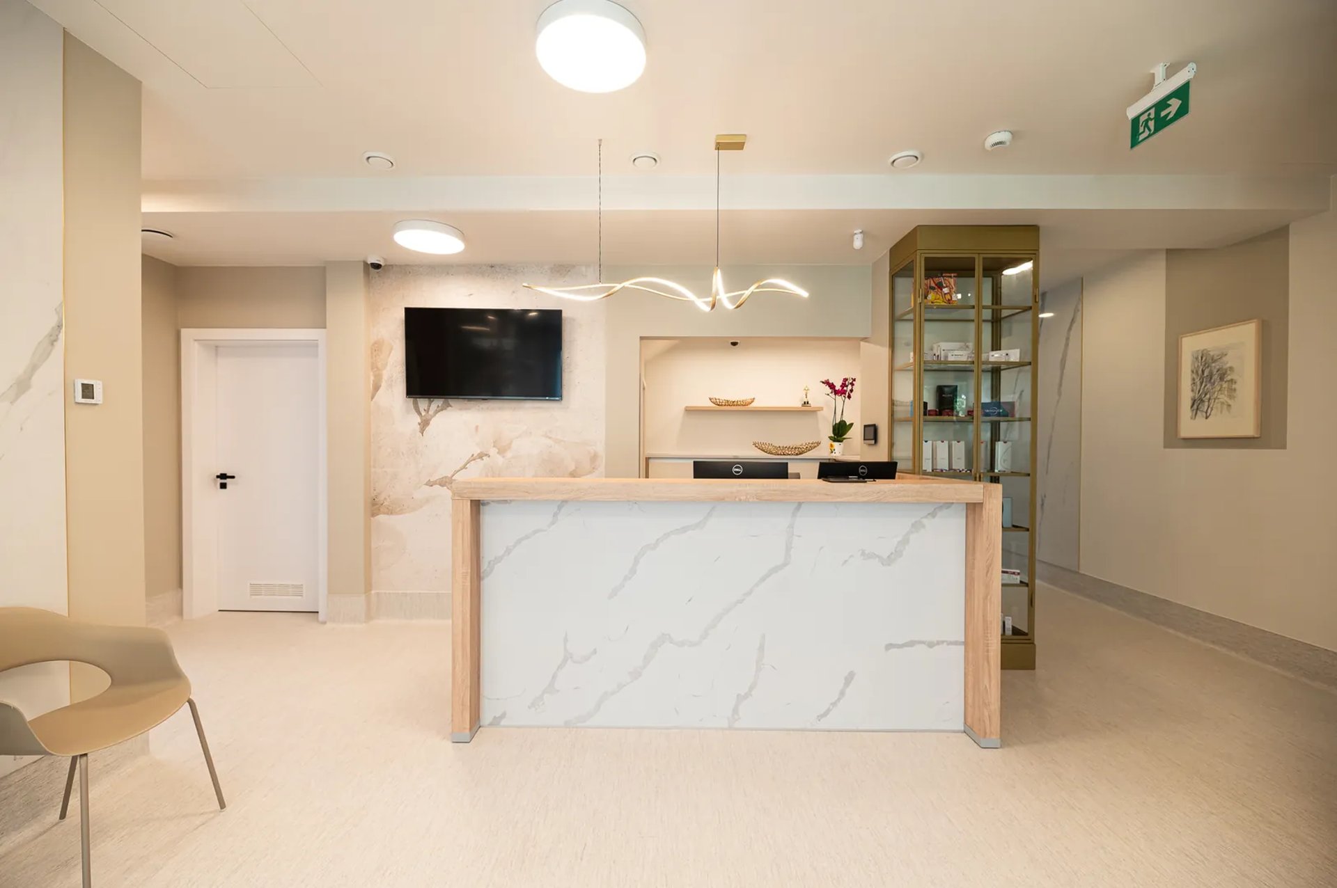 Reception of Centrul Medical Dr. Mihalceanu