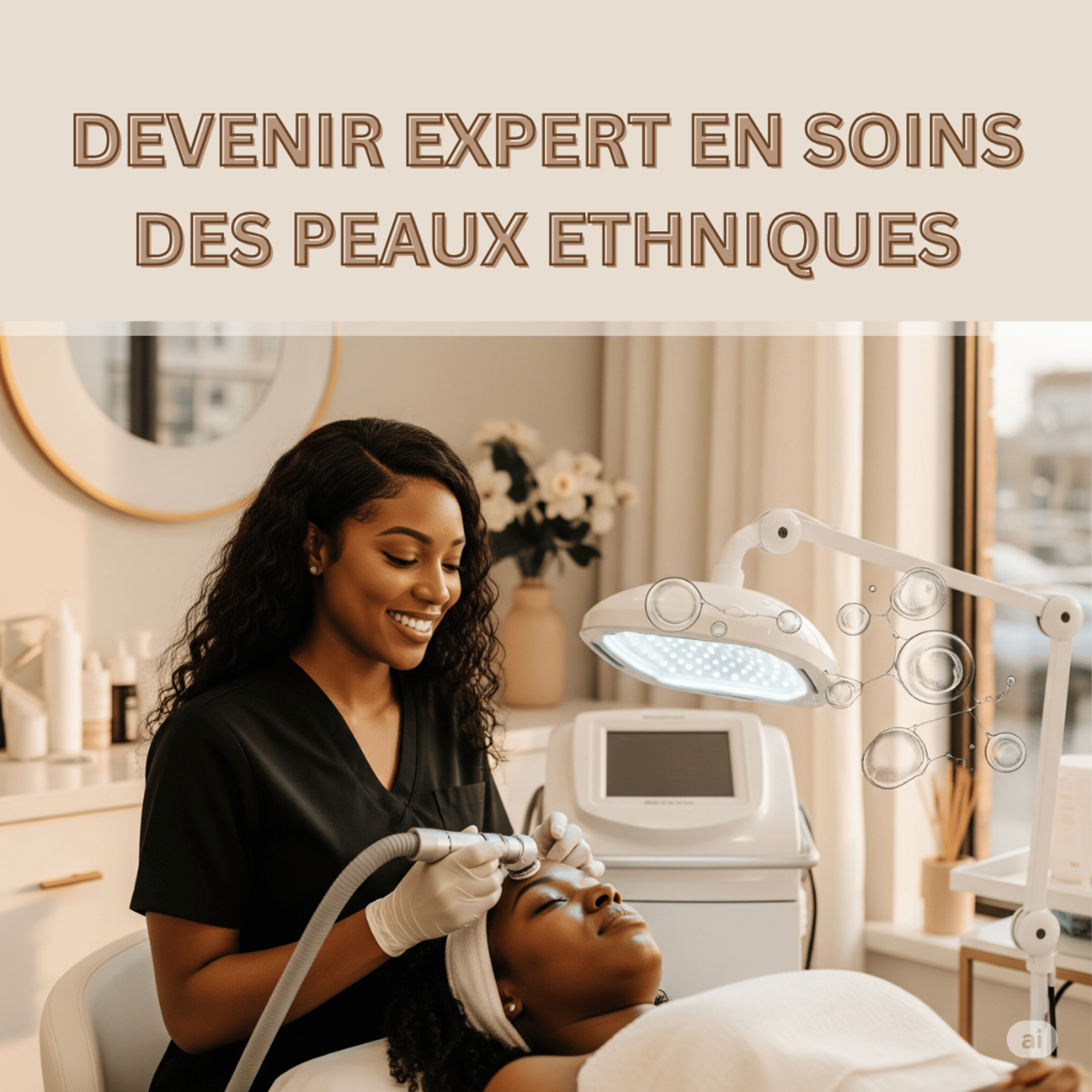 Formation: Devenir expert en soins des peaux ethnique by Noevamitch Beauty