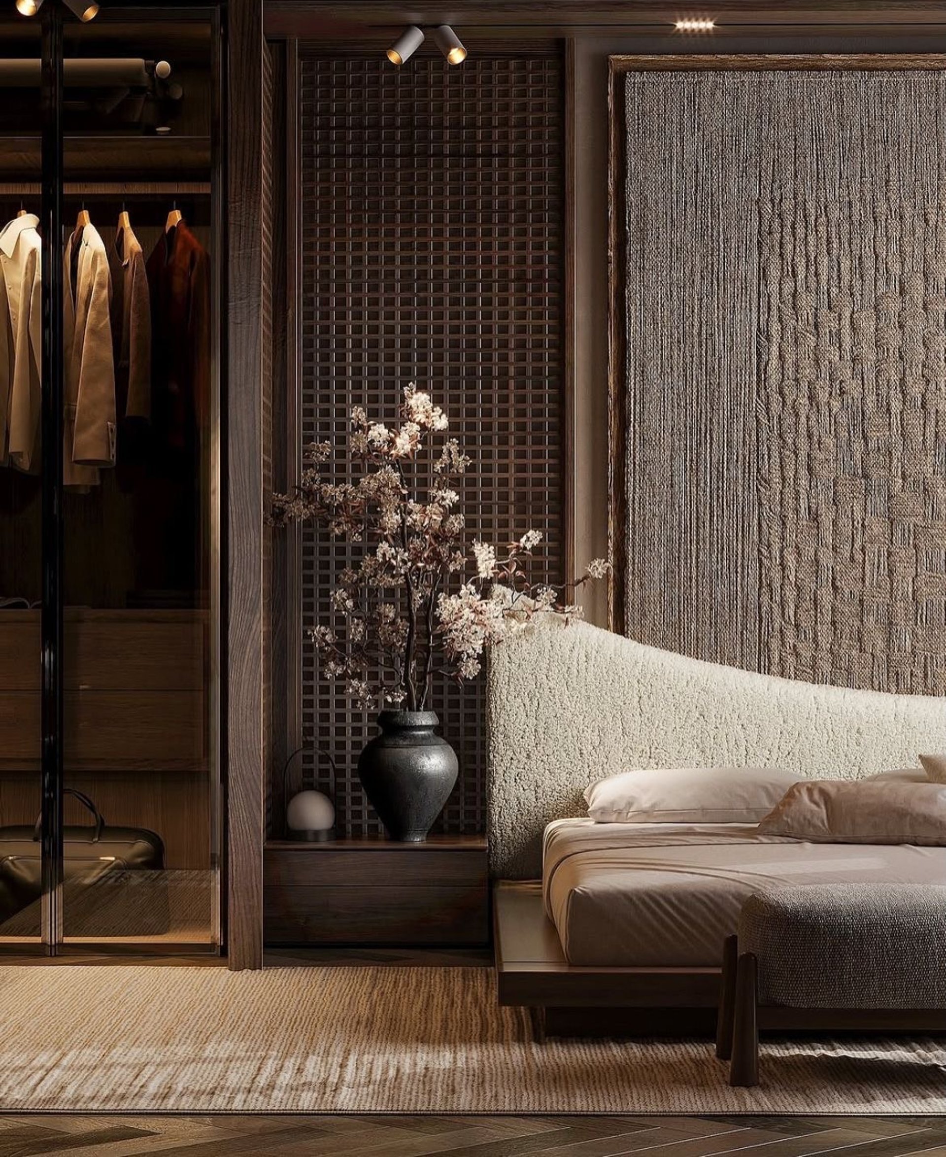 black and white bed linen