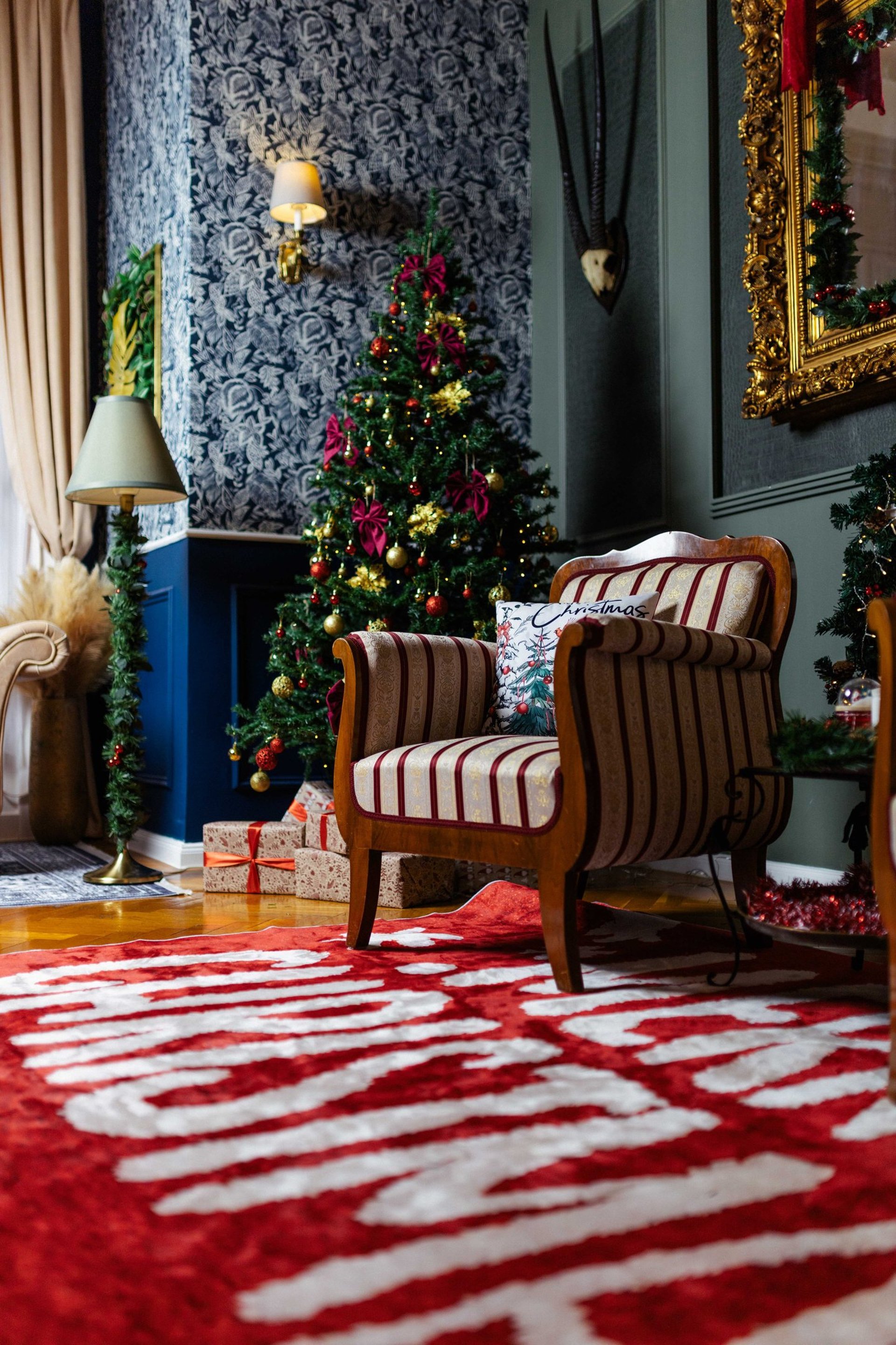 black and brown leather padded tub sofa