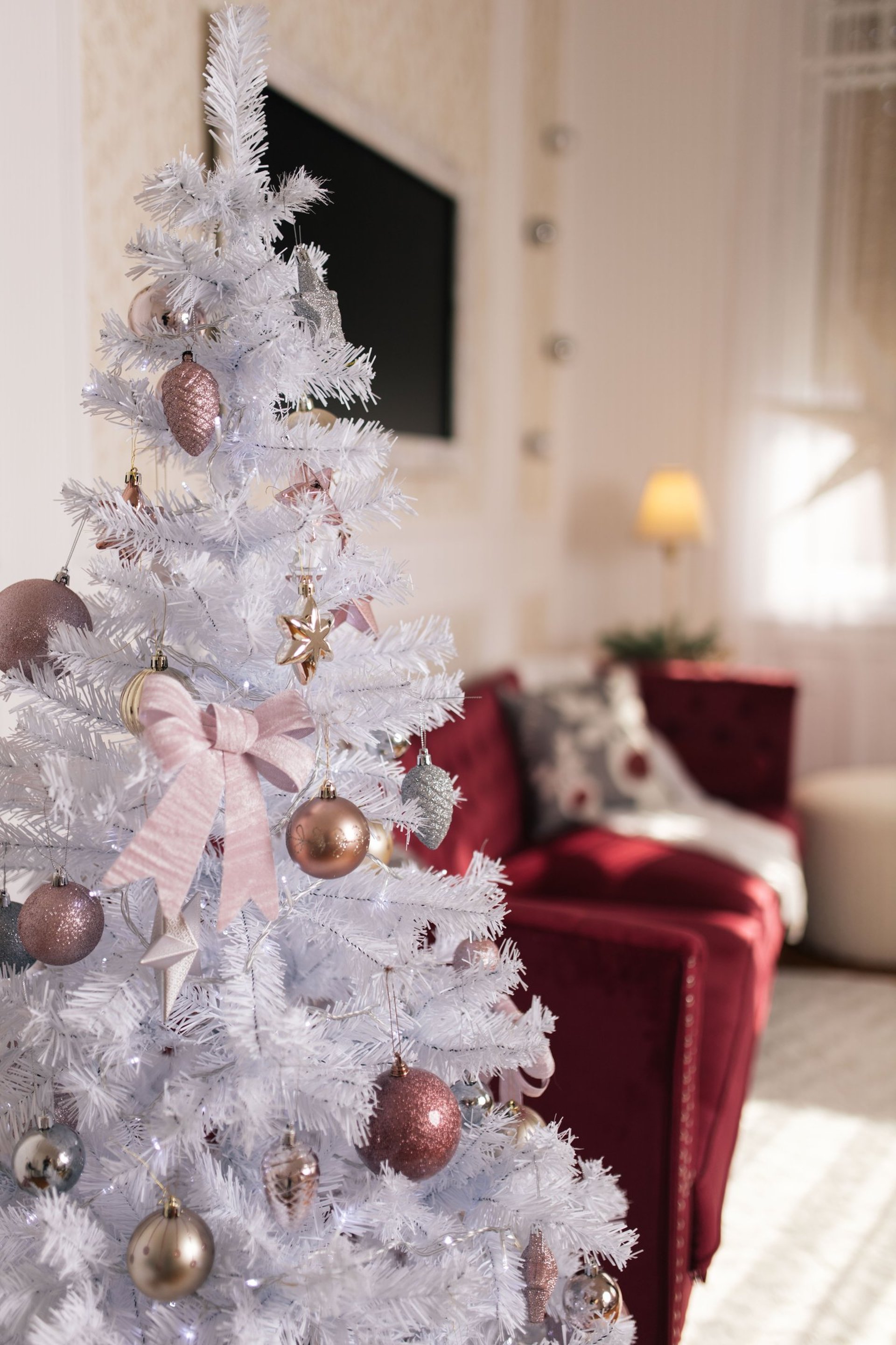 an abstract photo of a curved building with a blue sky in the background