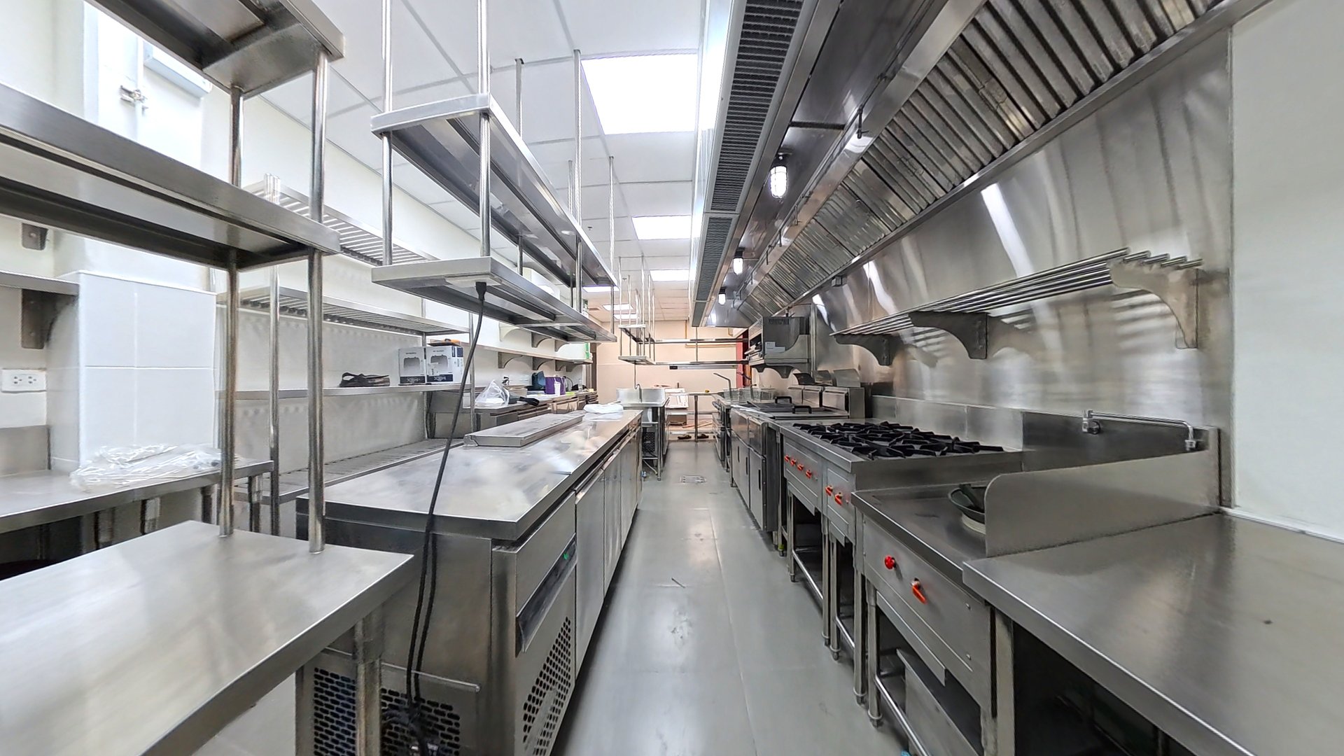 stainless steel cooking pots on stove