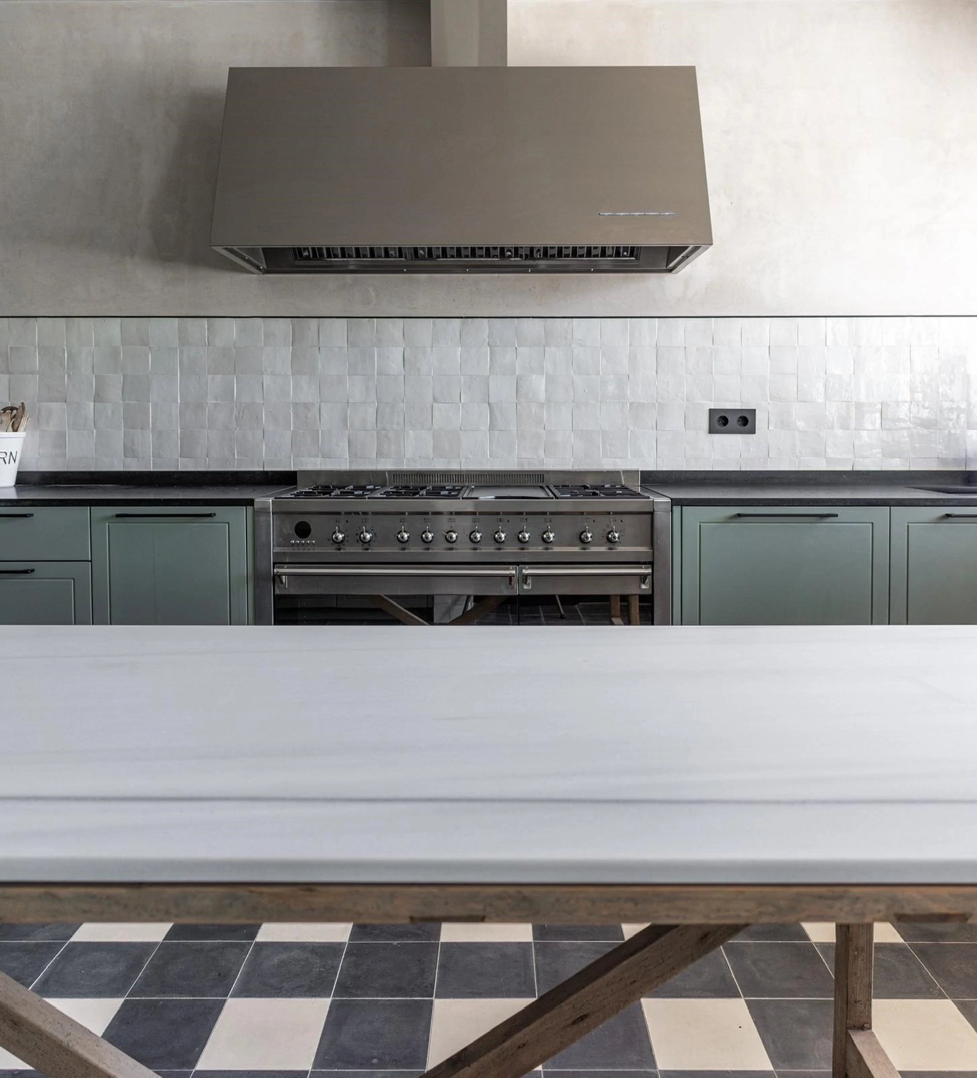 Chef's kitchen at Villa La Gratitud
