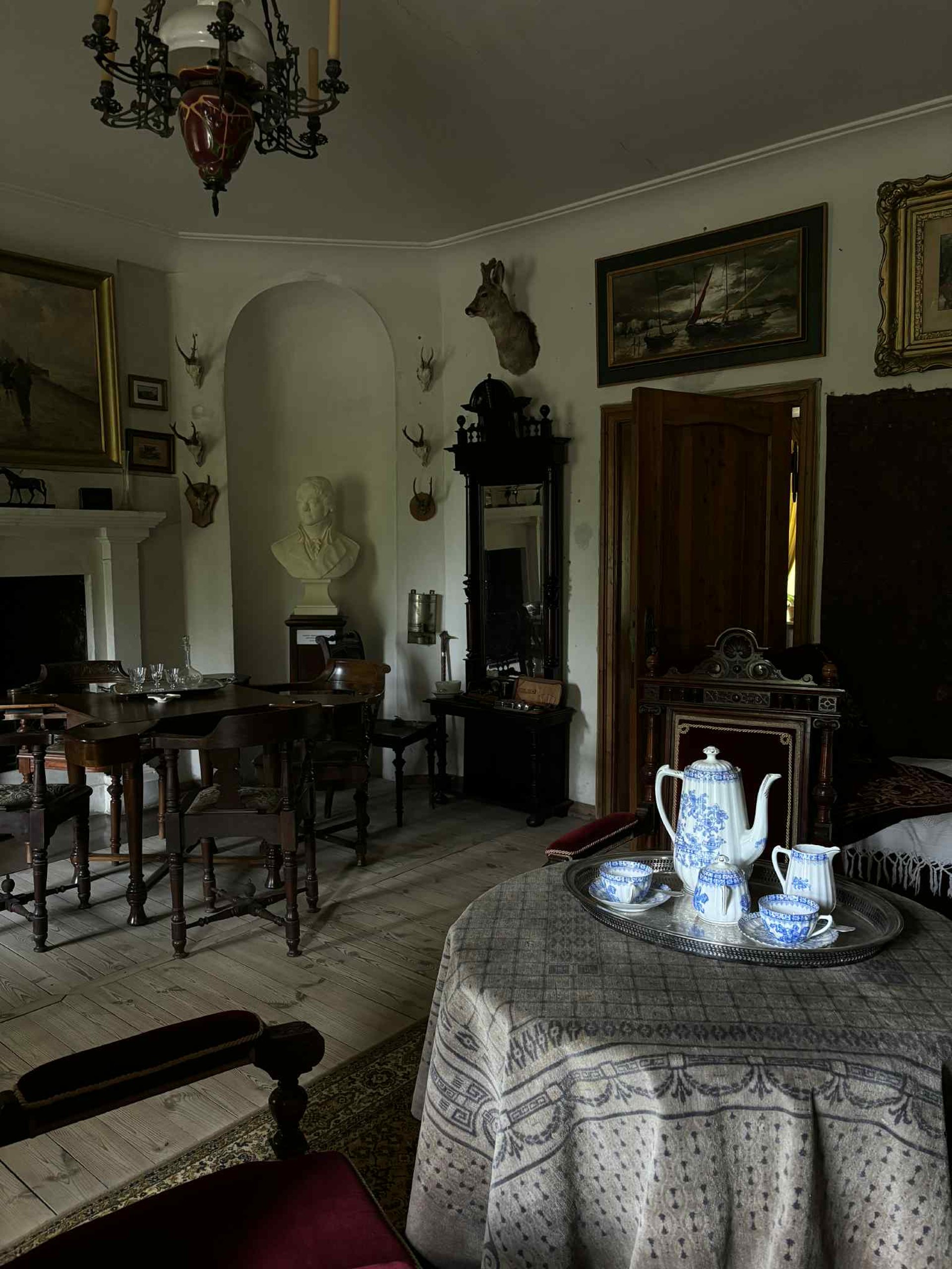 black blue and yellow textile