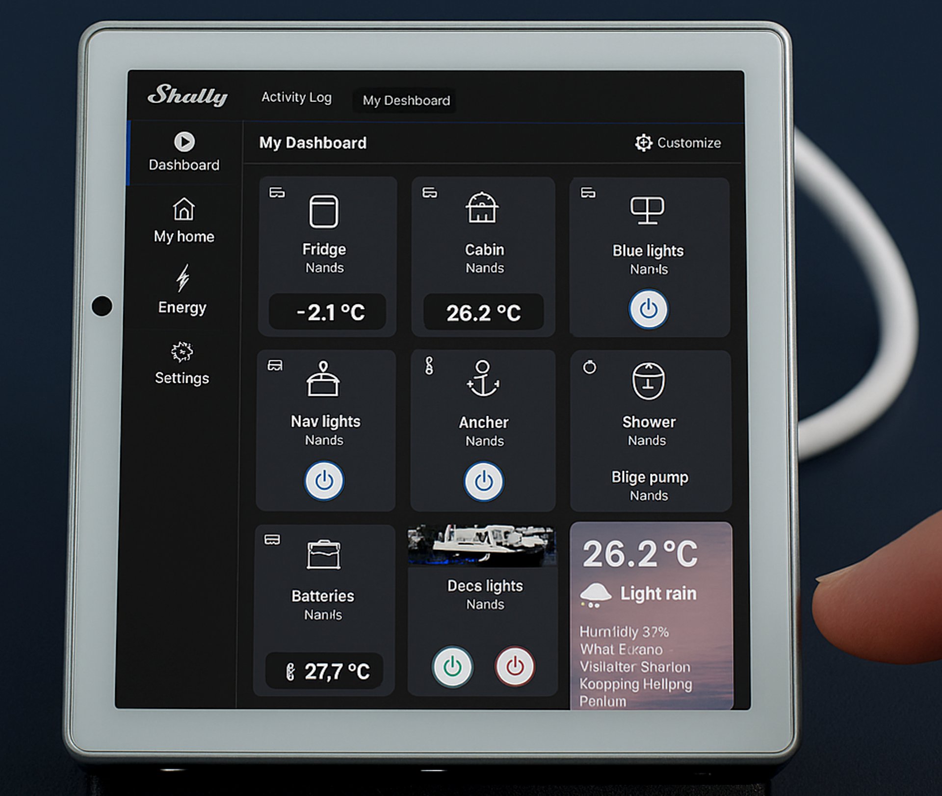 an abstract photo of a curved building with a blue sky in the background