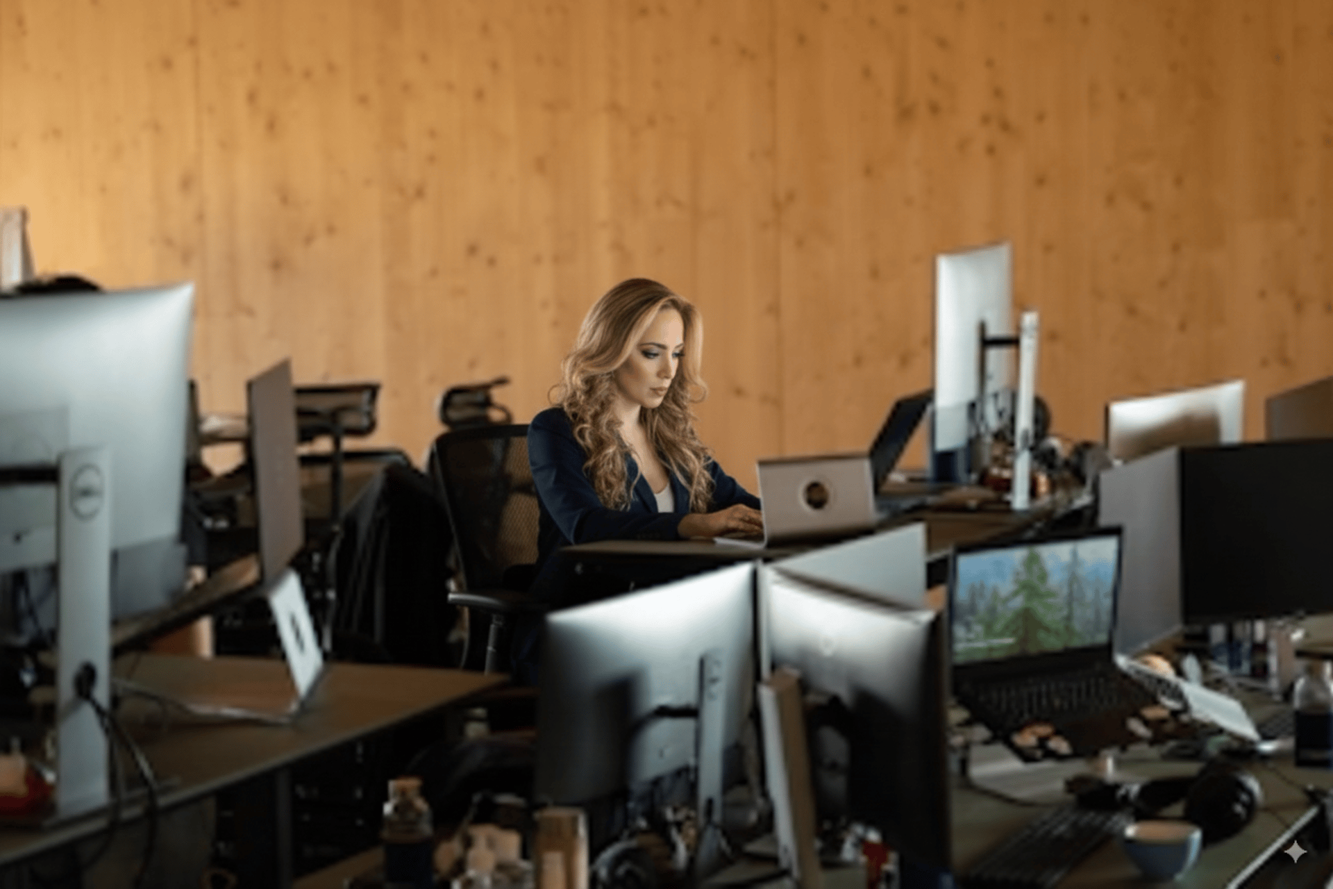 black and brown leather padded tub sofa