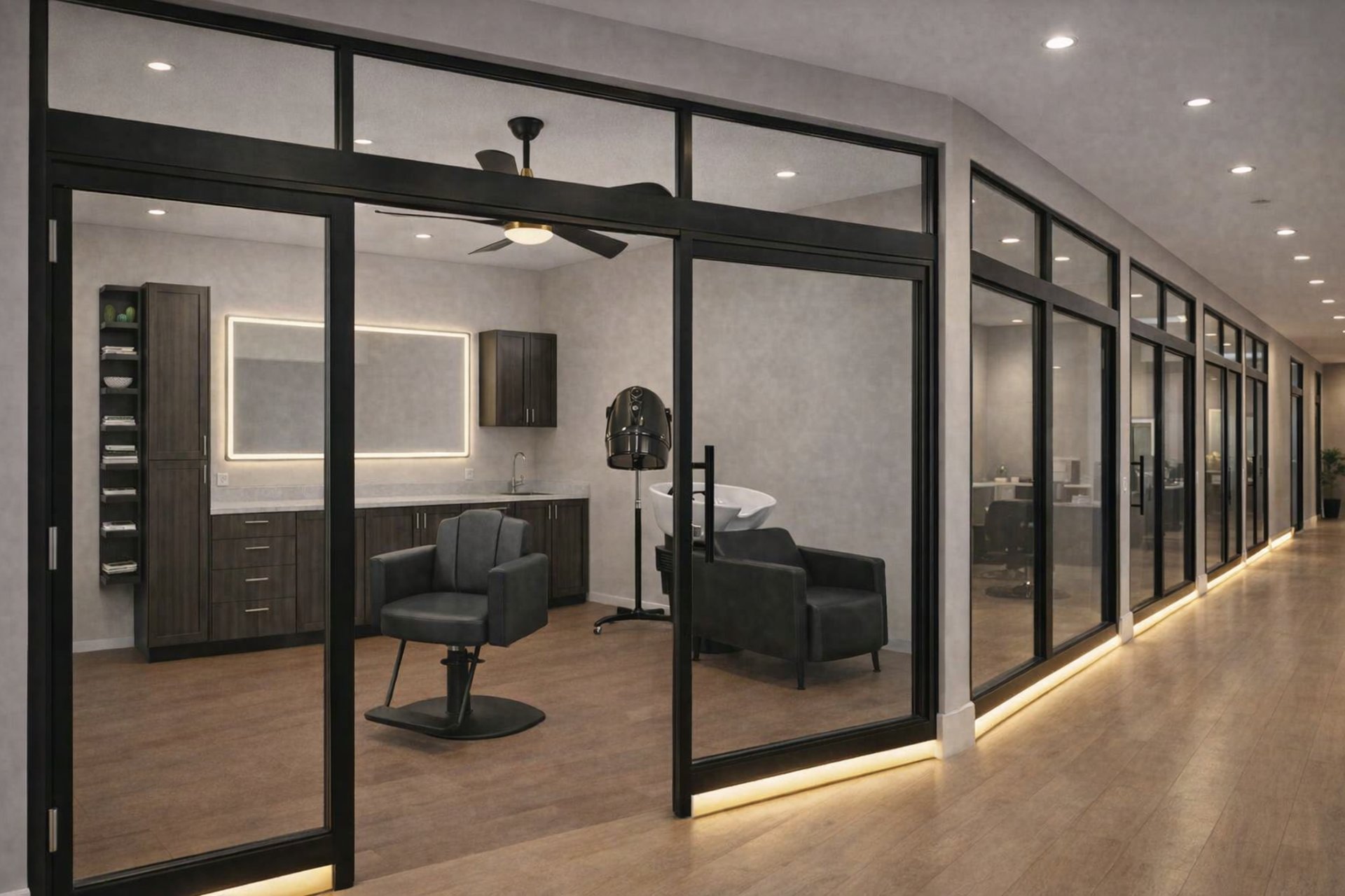 photo of saloon interior view