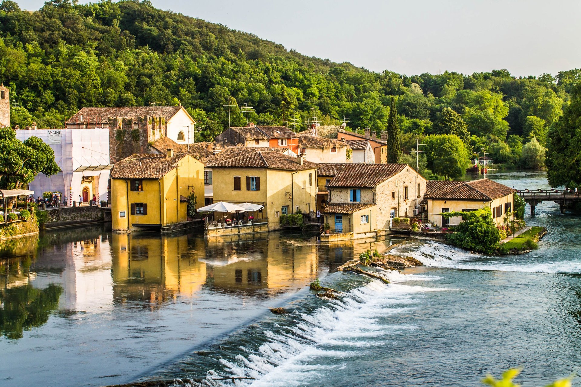 black blue and yellow textile