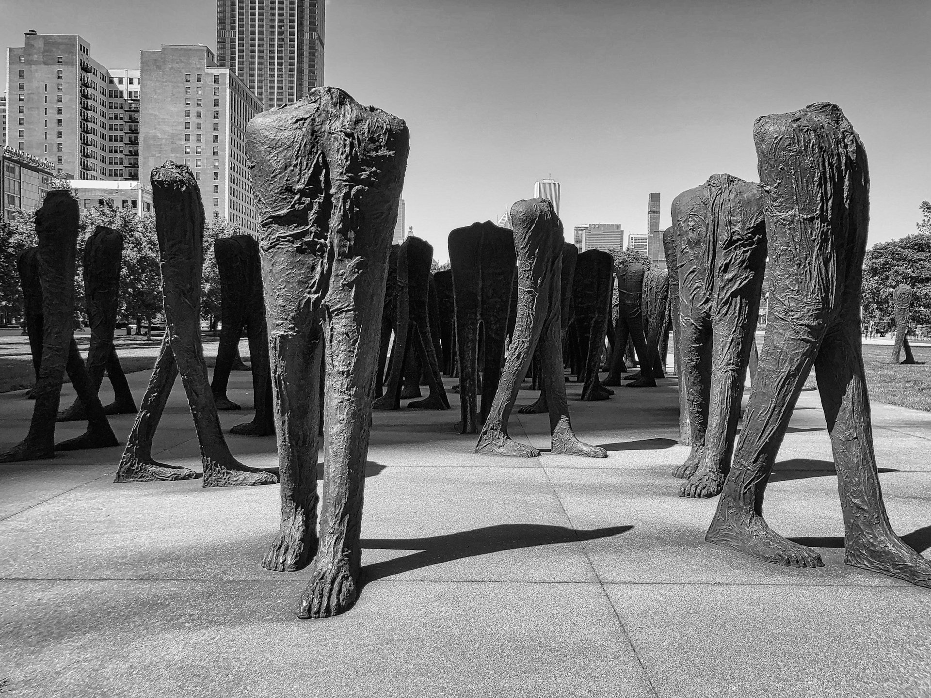 agora architecture sculpture downtown chicago photography