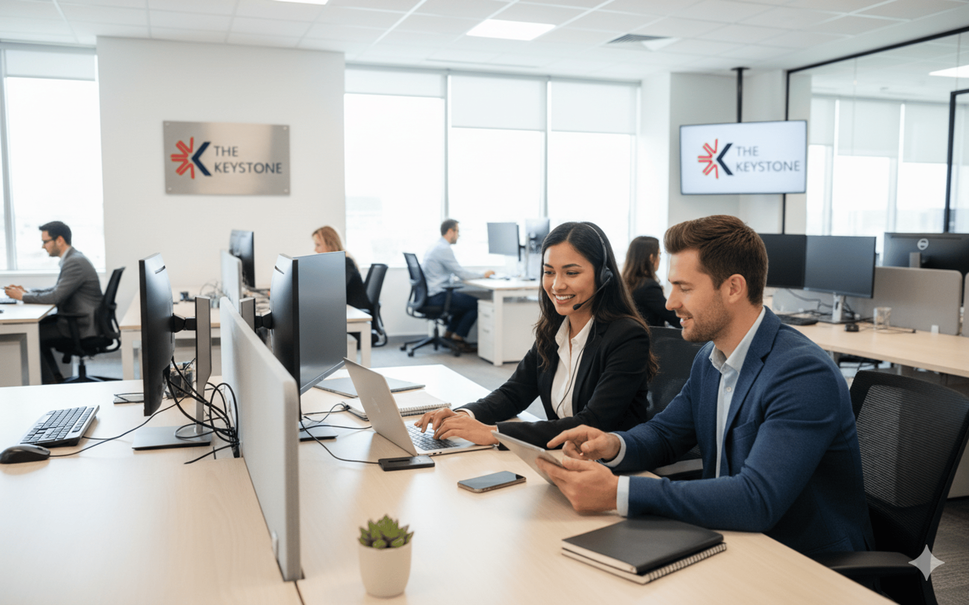 gray computer monitor