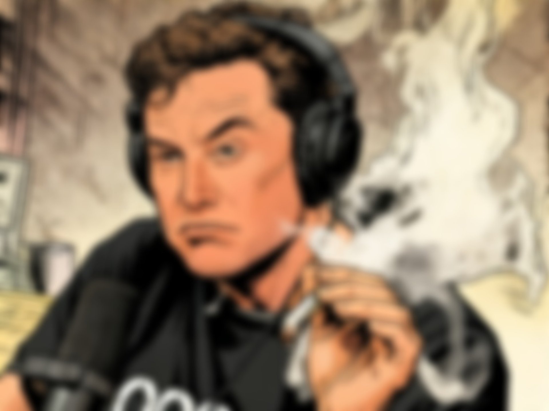 grey and black illustration