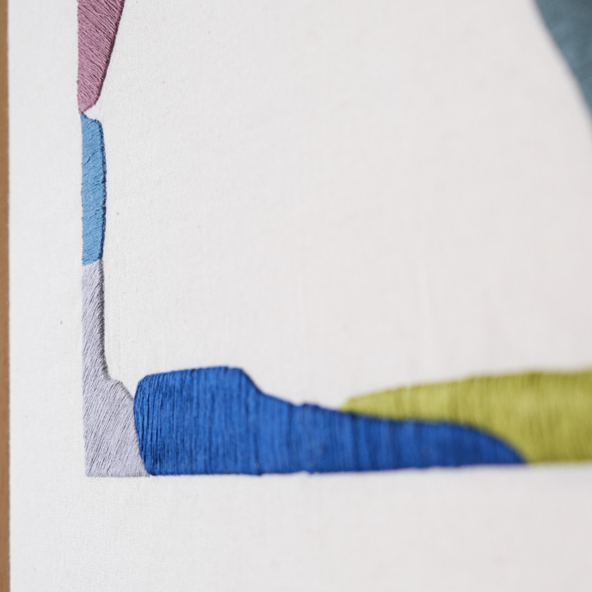 a close up of a black and brown abstract painting