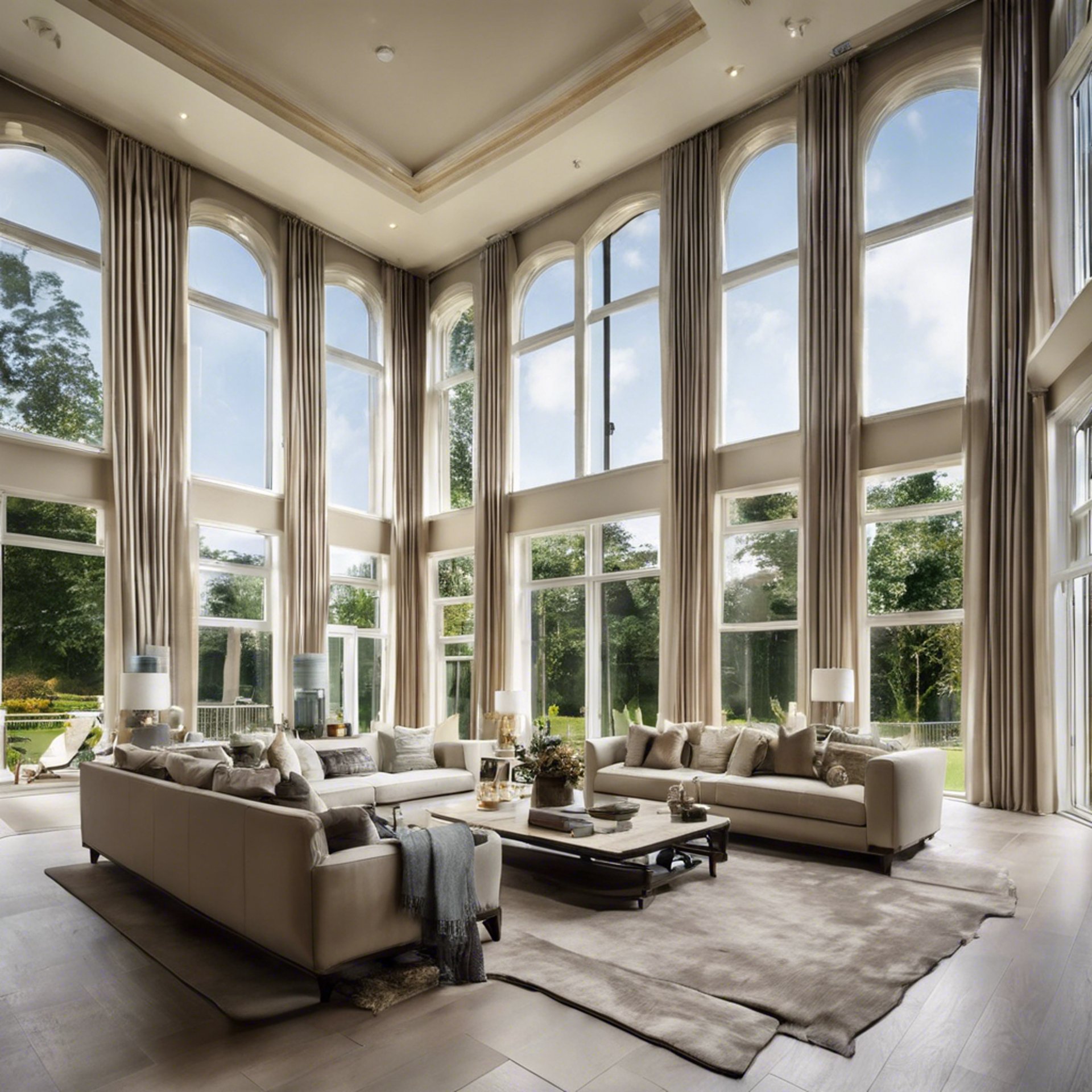 Motorized curtains