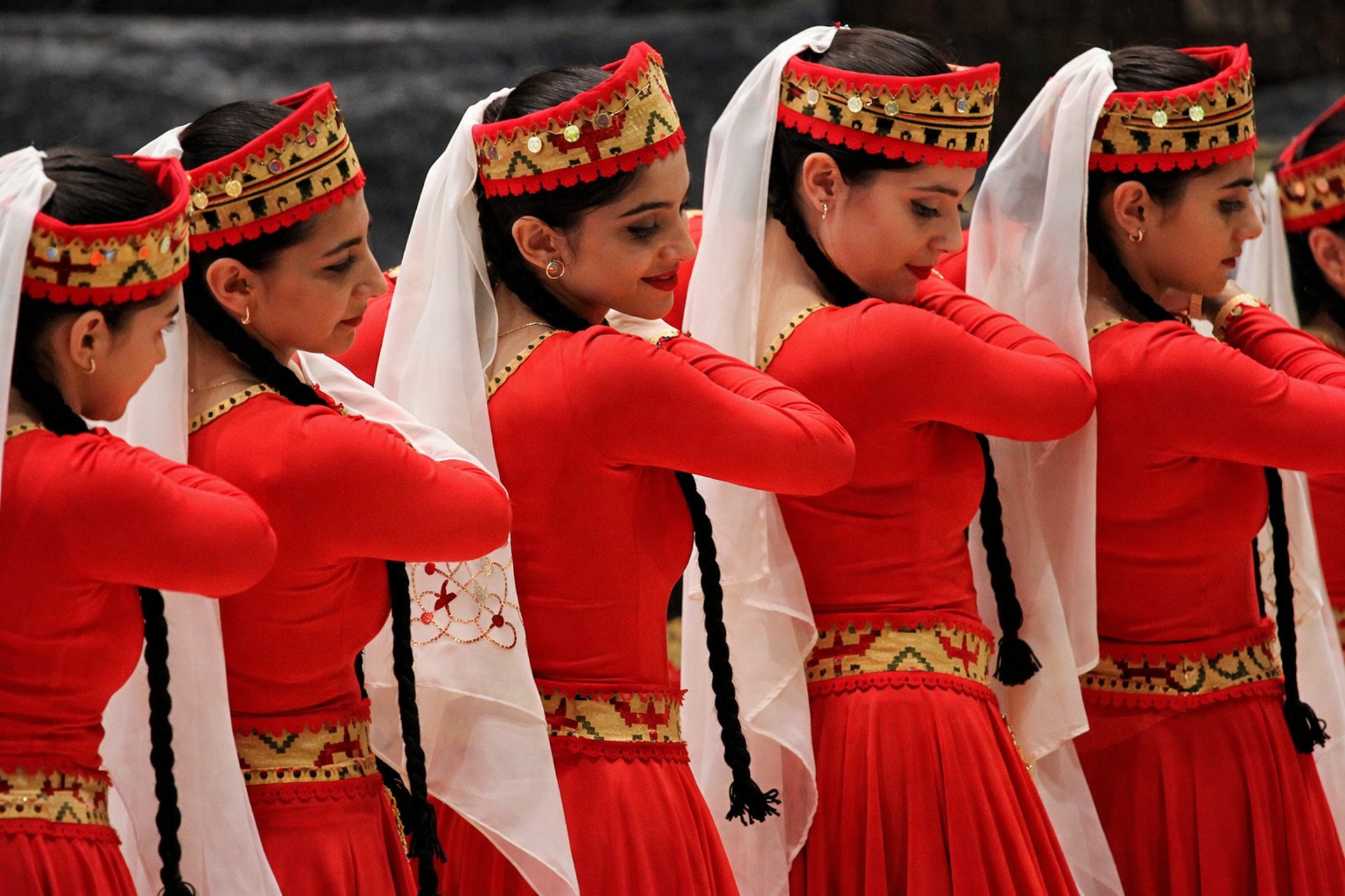 brown wooden round wall decor