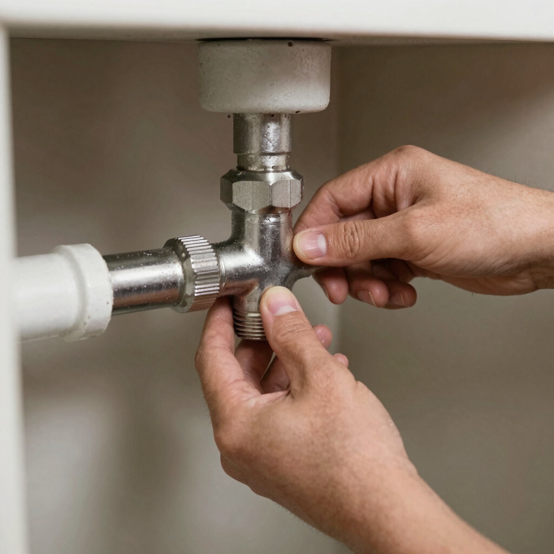 an abstract photo of a curved building with a blue sky in the background