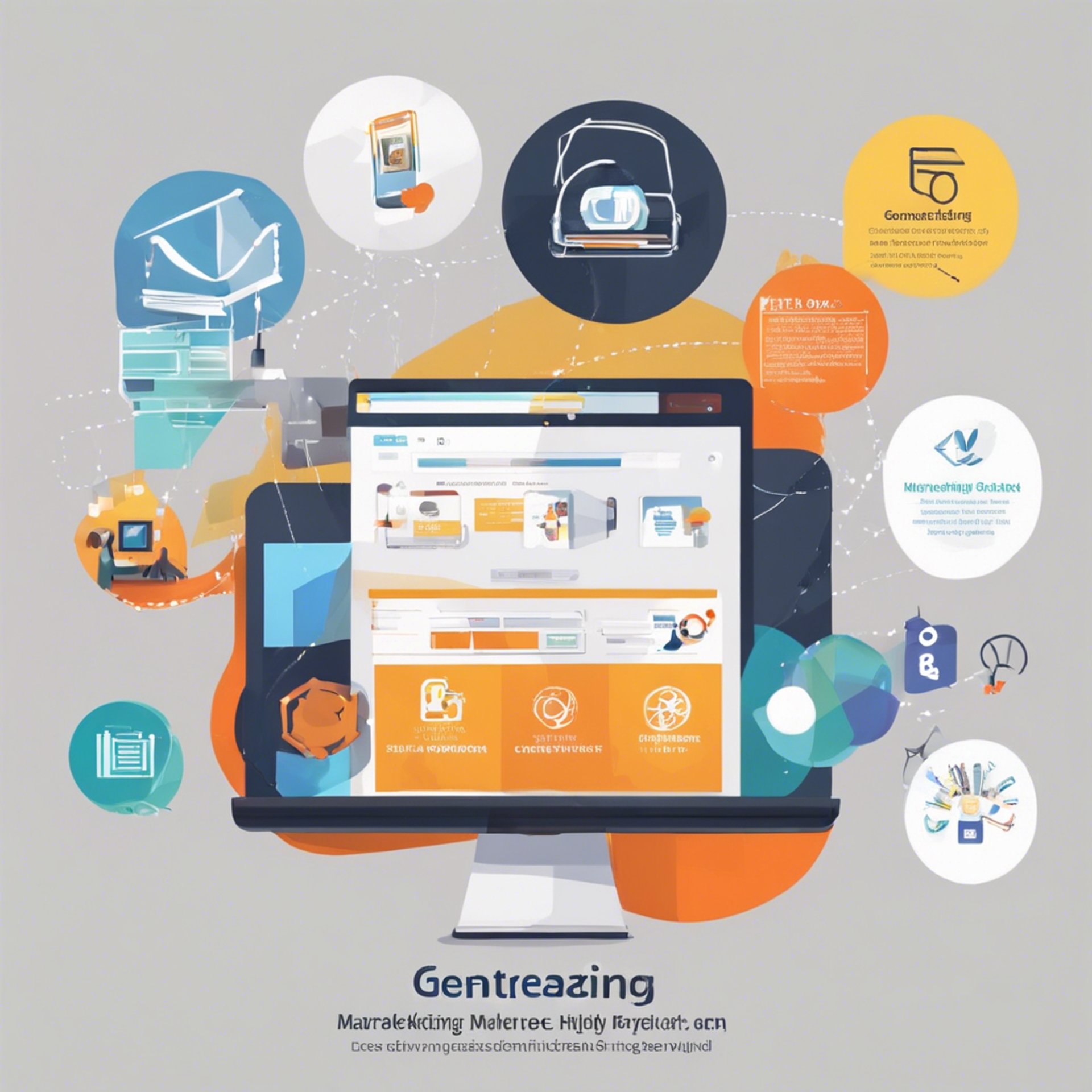 gray computer monitor