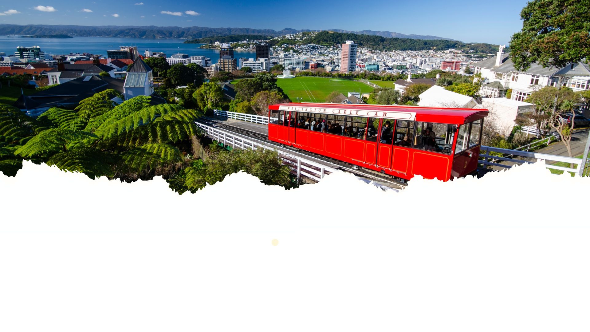 foto do bondinho em wellington nova zelandia 