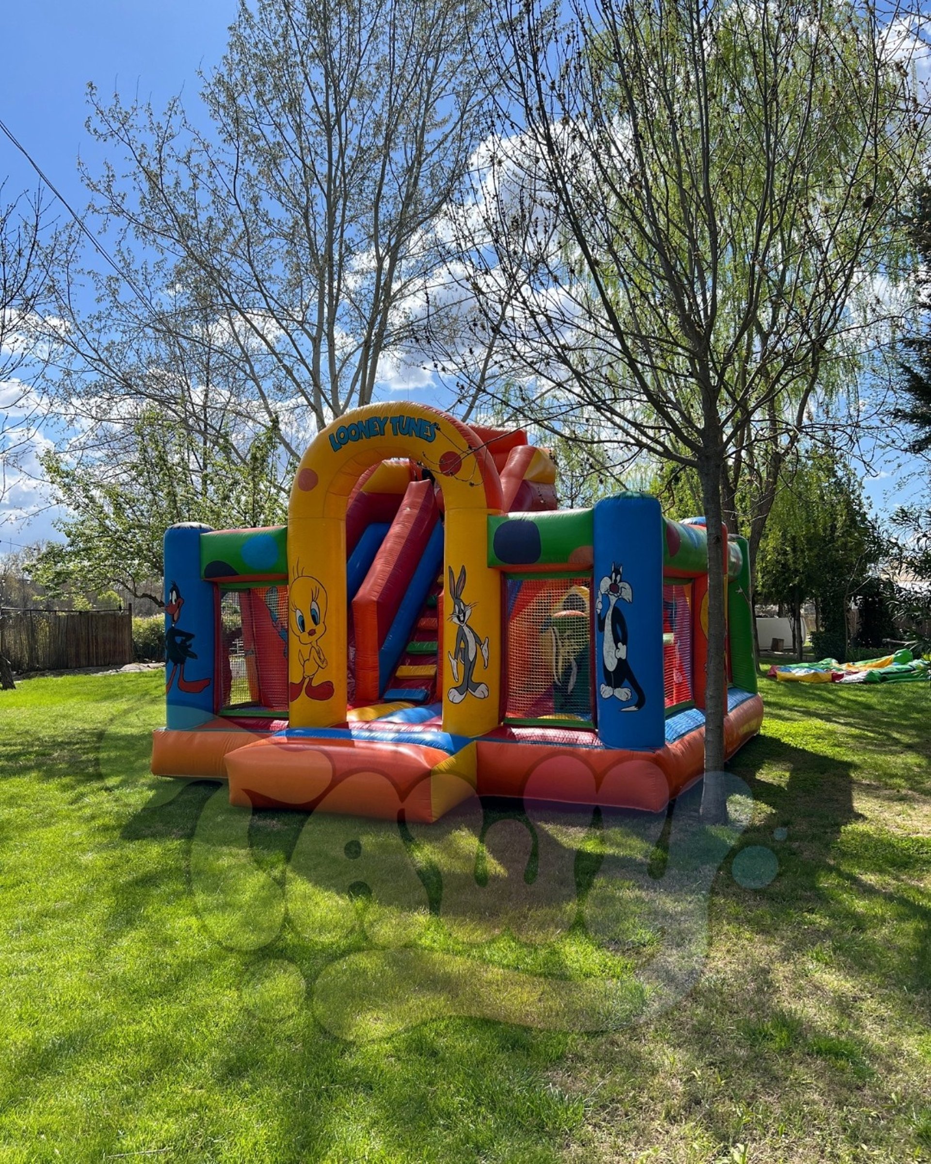 Castillo hinchable para alquiler en Madrid y Toledo