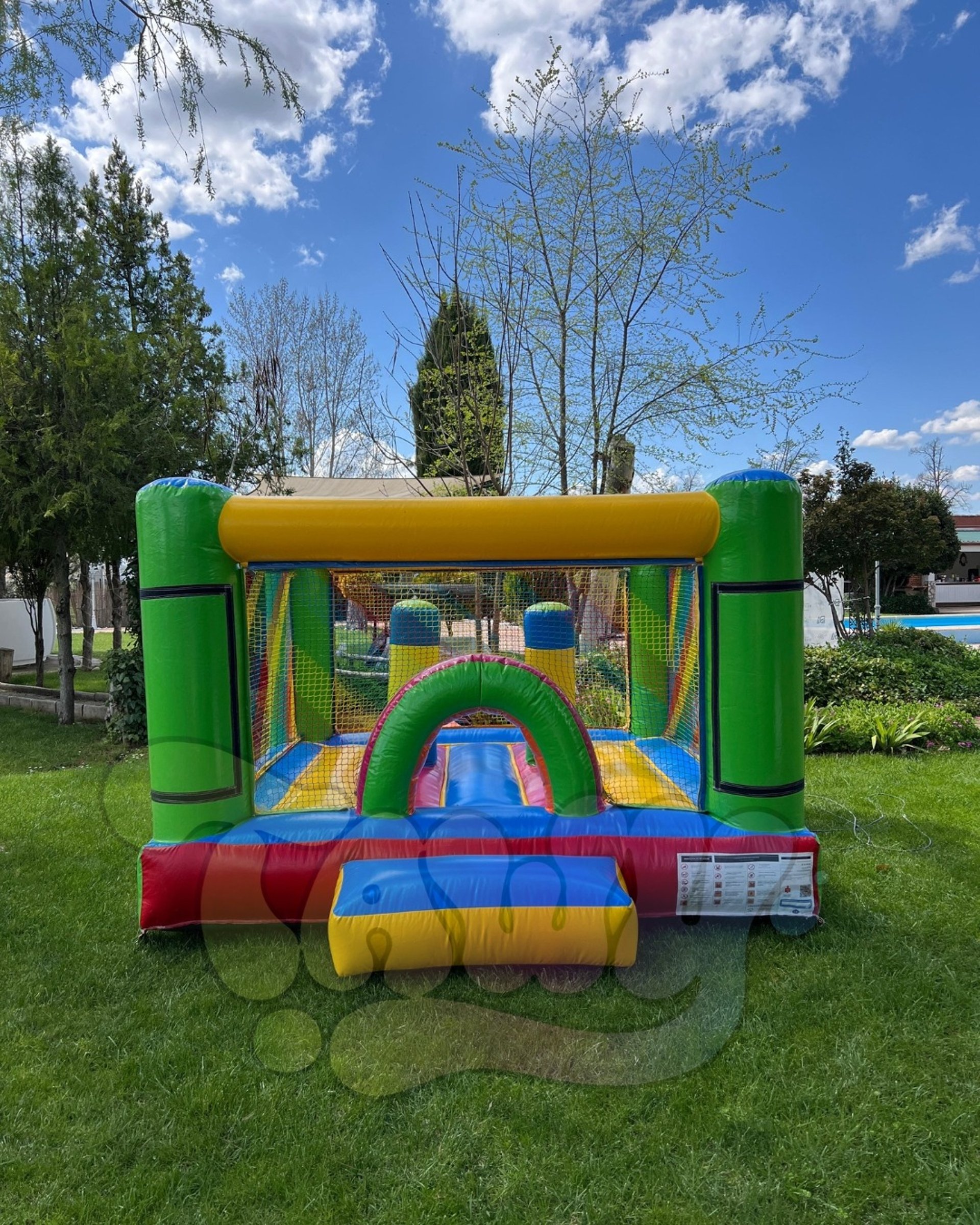 Castillo hinchable para alquiler en Madrid y Toledo