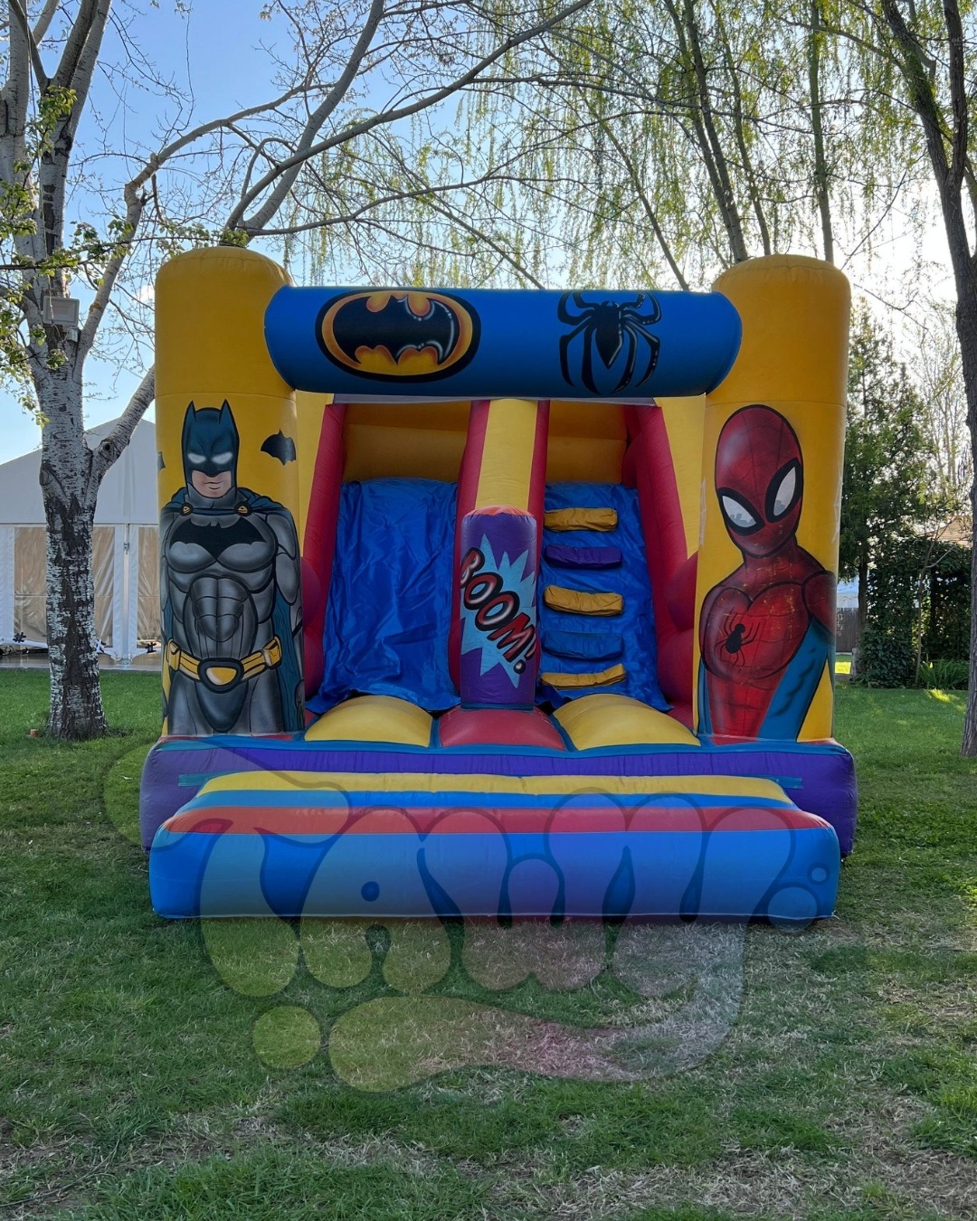 Castillo hinchable para alquiler en Madrid y Toledo