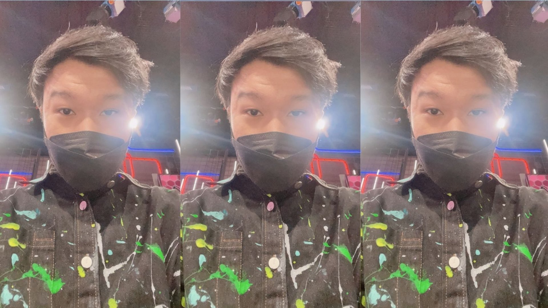 black blue and yellow textile