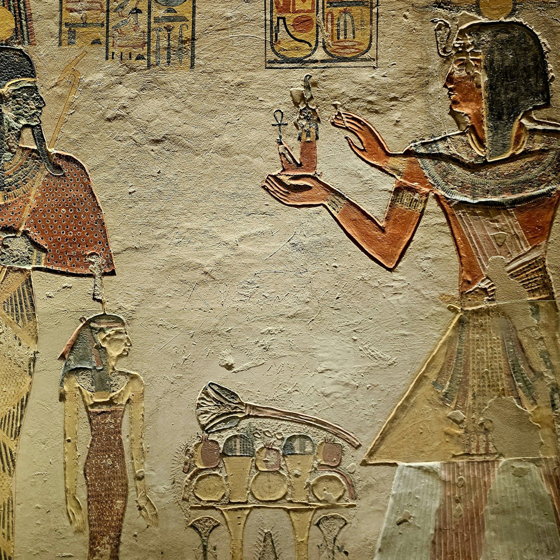 ancient Egyptian paintings