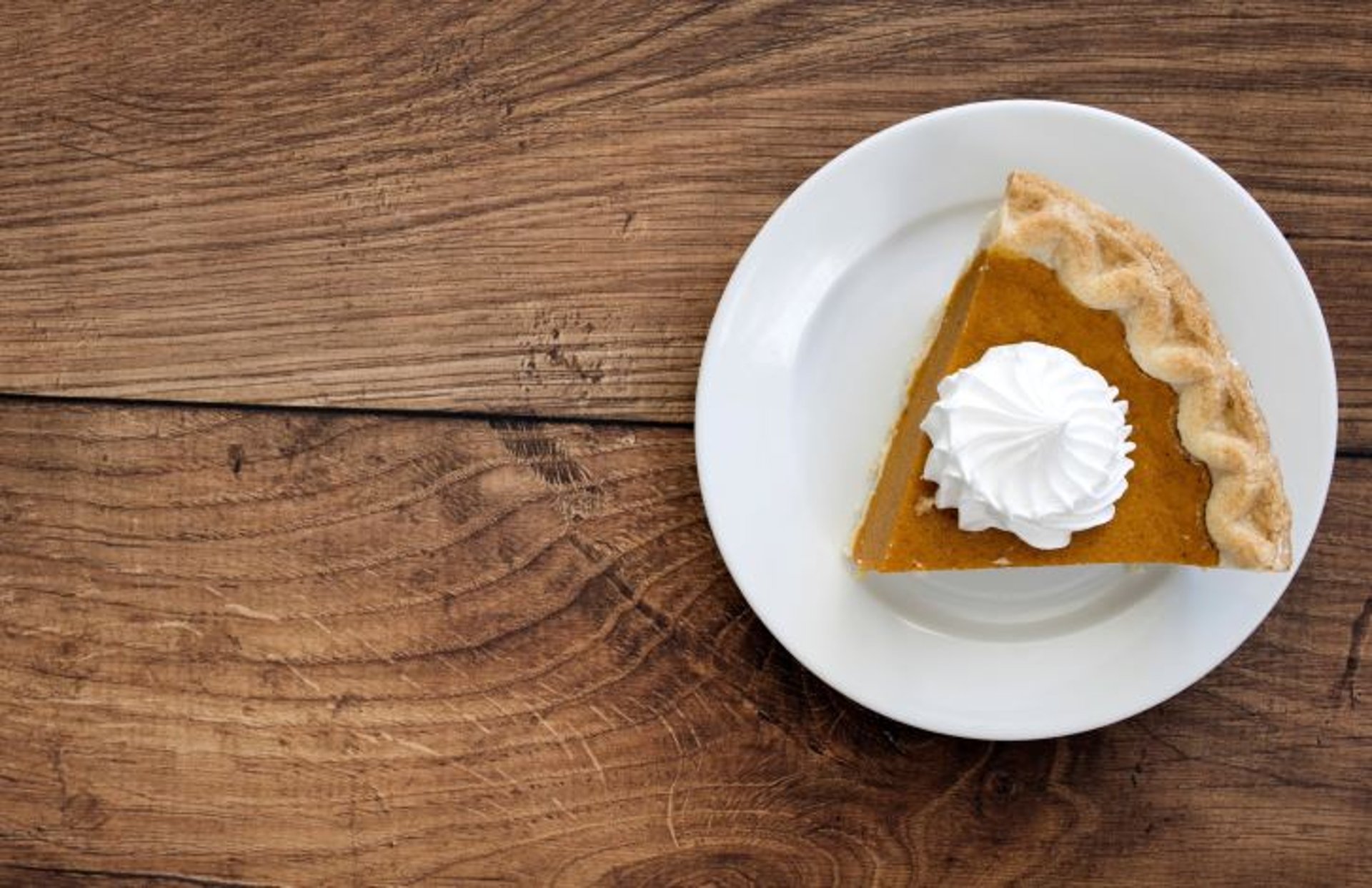 pie with whipped cream