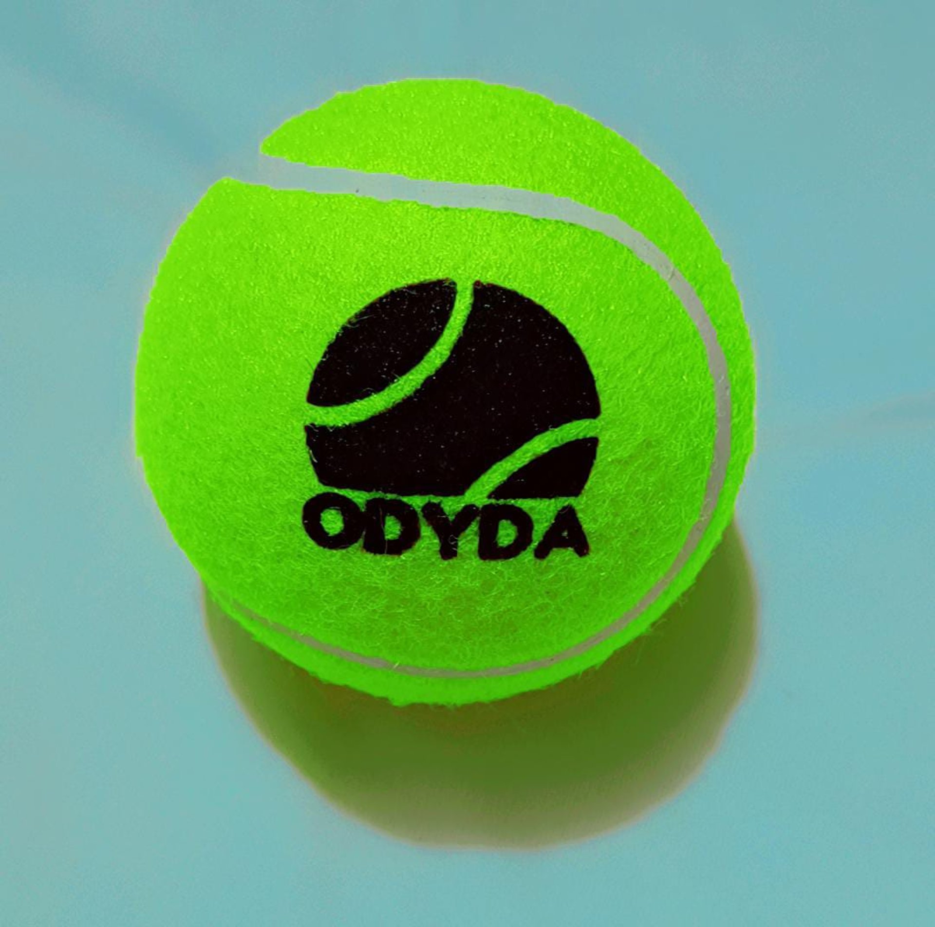 an abstract photo of a curved building with a blue sky in the background