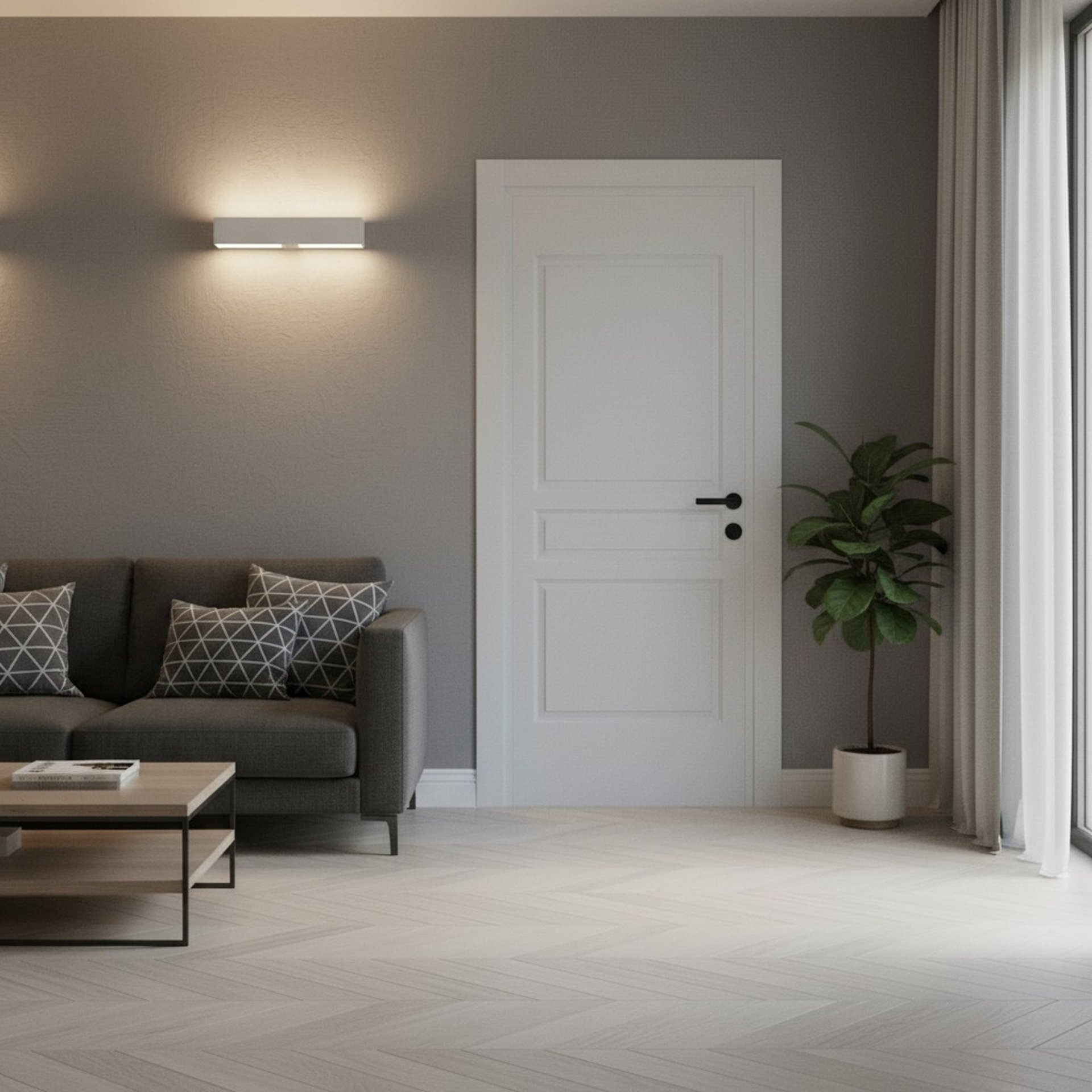 black and brown leather padded tub sofa