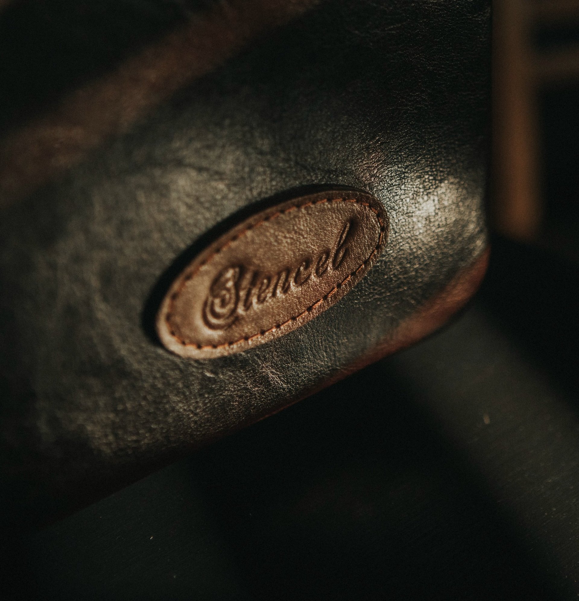 white wall paint with black textile