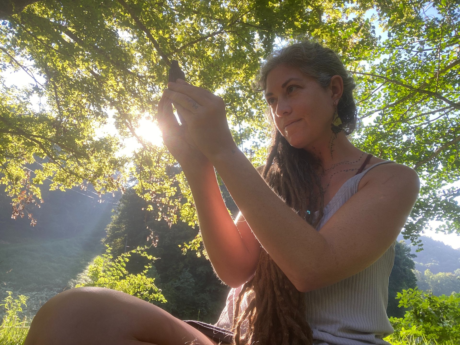 an abstract photo of a curved building with a blue sky in the background