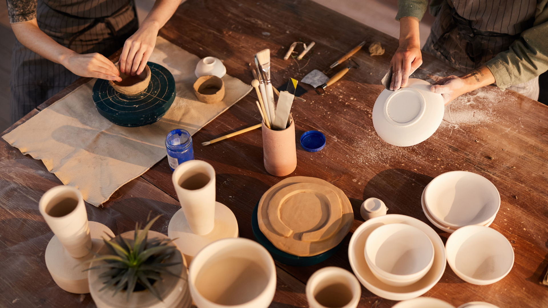 an abstract photo of a curved building with a blue sky in the background
