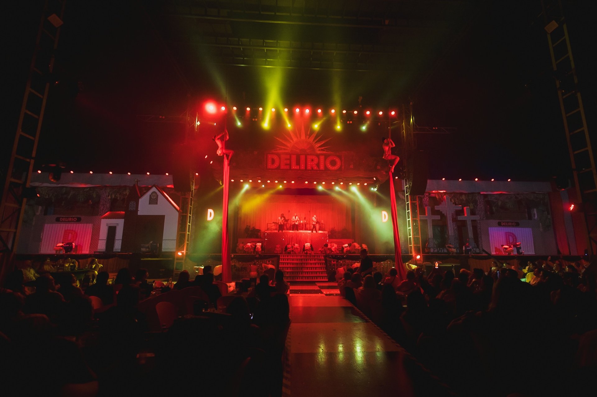 black blue and yellow textile