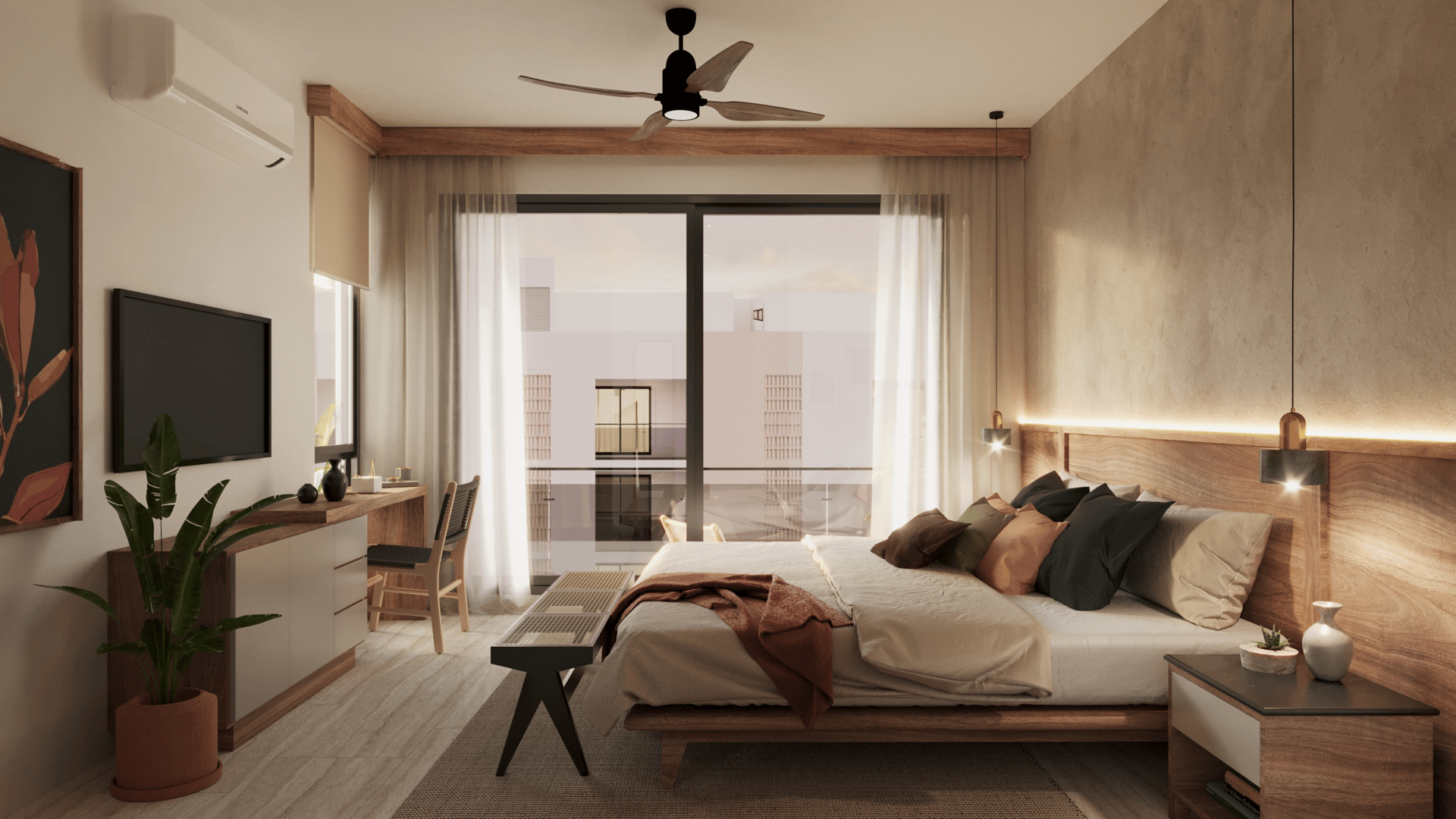 black and white bed linen