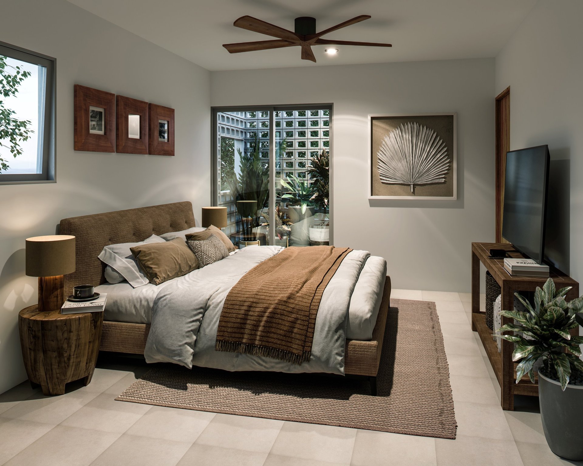 black and white bed linen