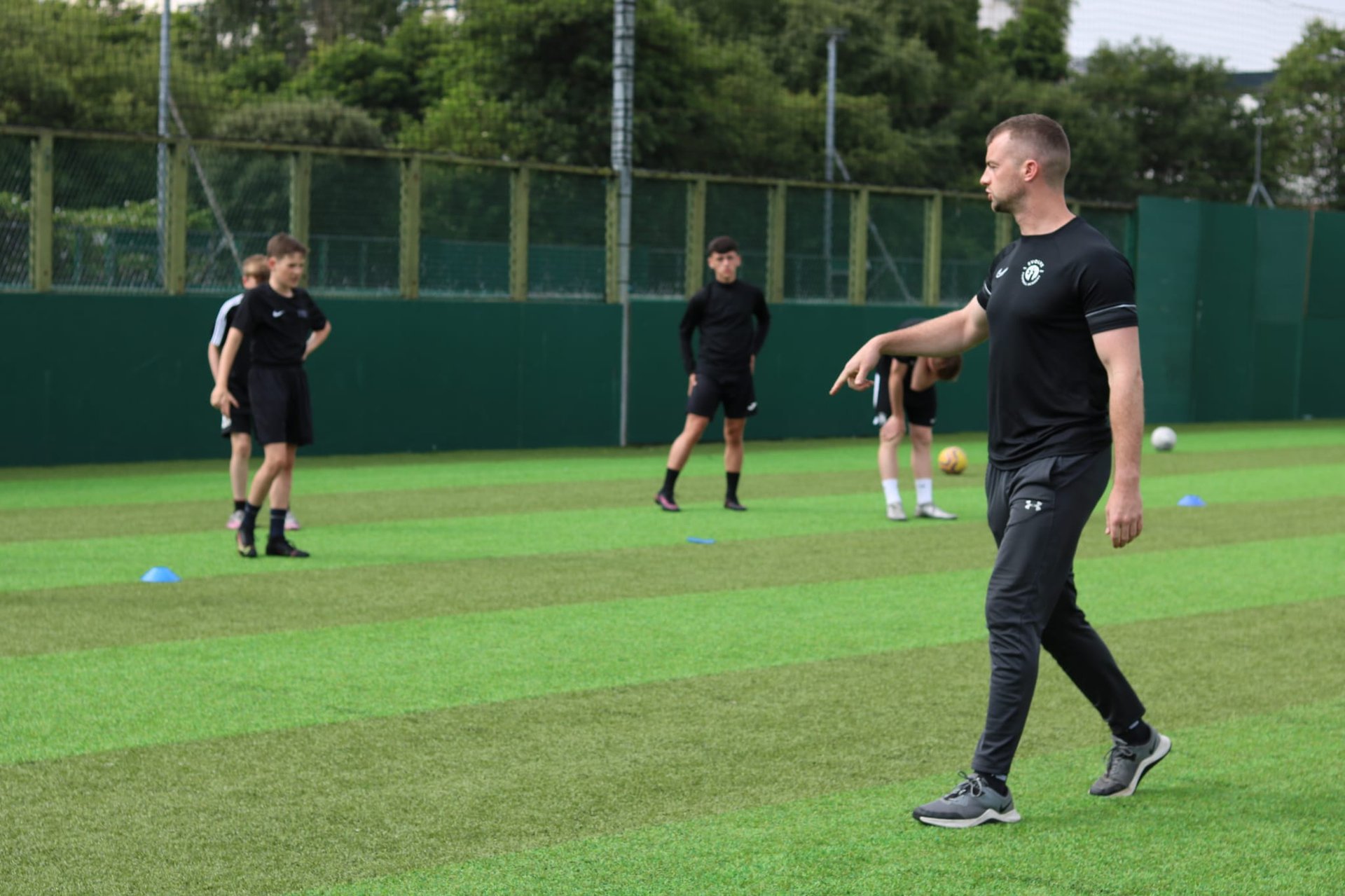 black blue and yellow textile