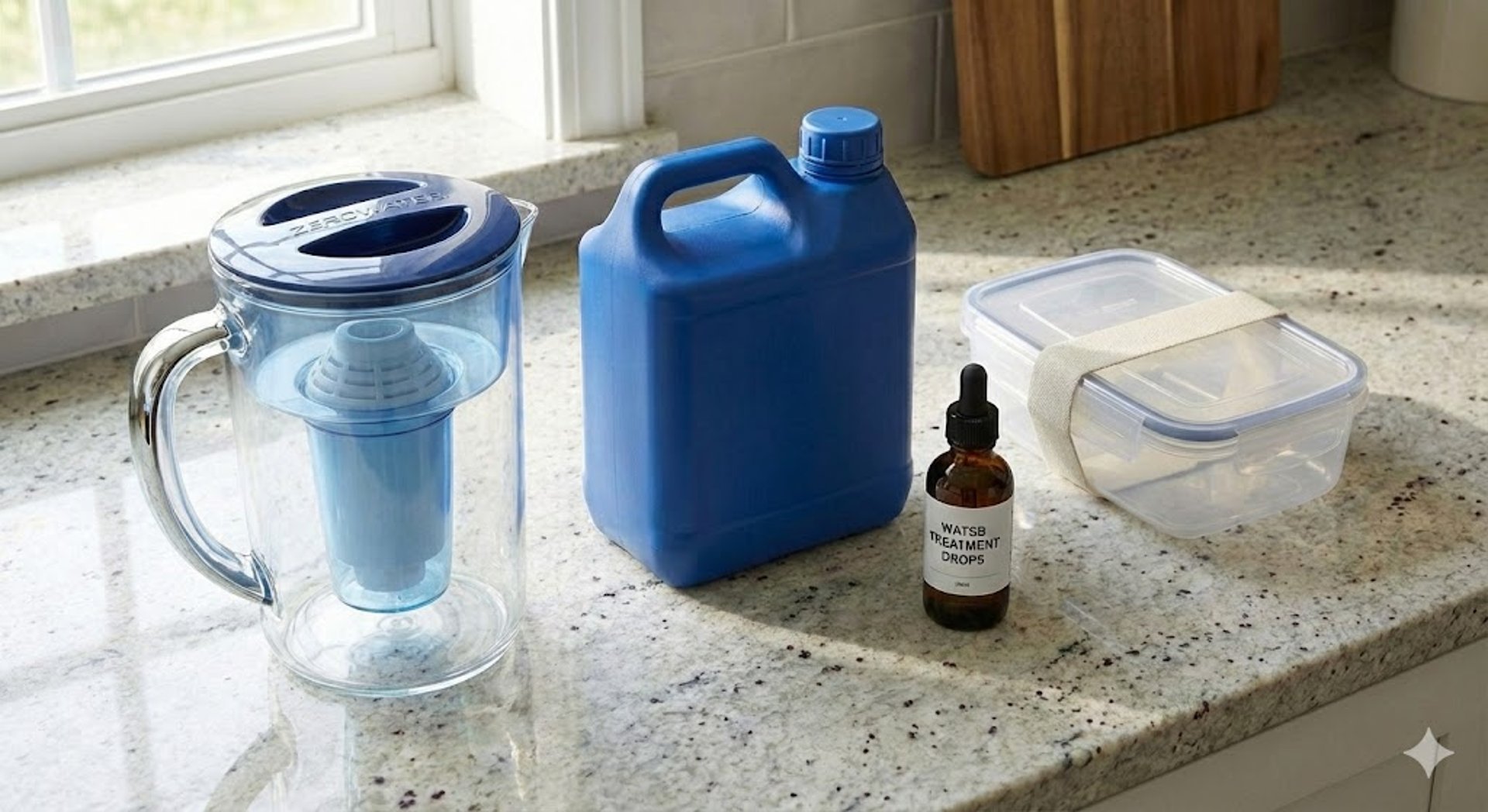 everyday water preparedness containers