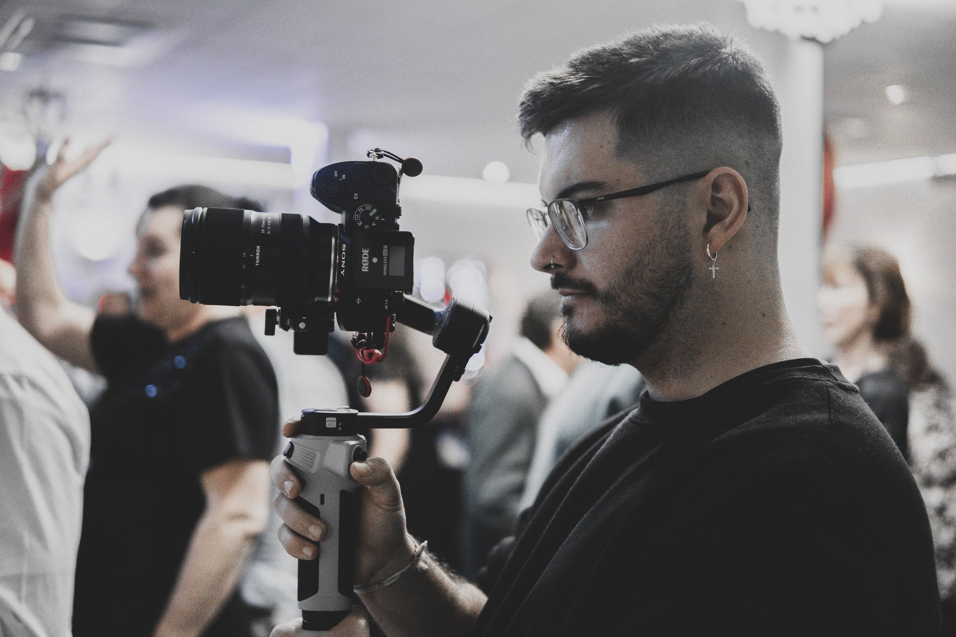 black and brown leather padded tub sofa